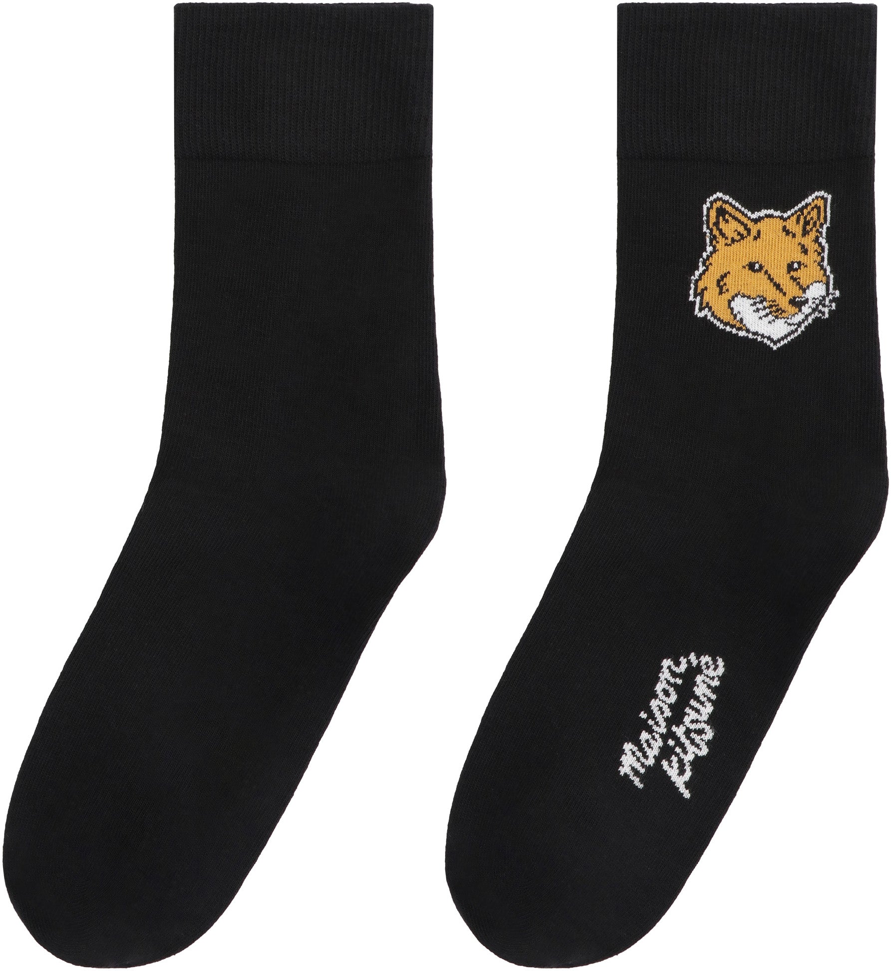 Cotton socks with logo