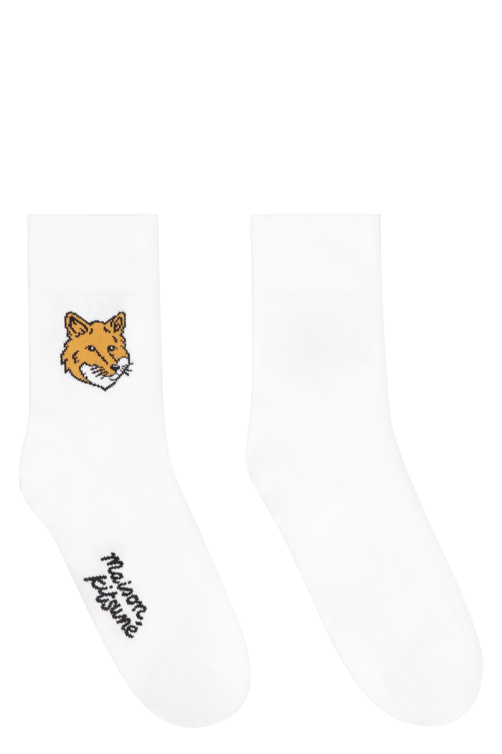 Cotton socks with logo