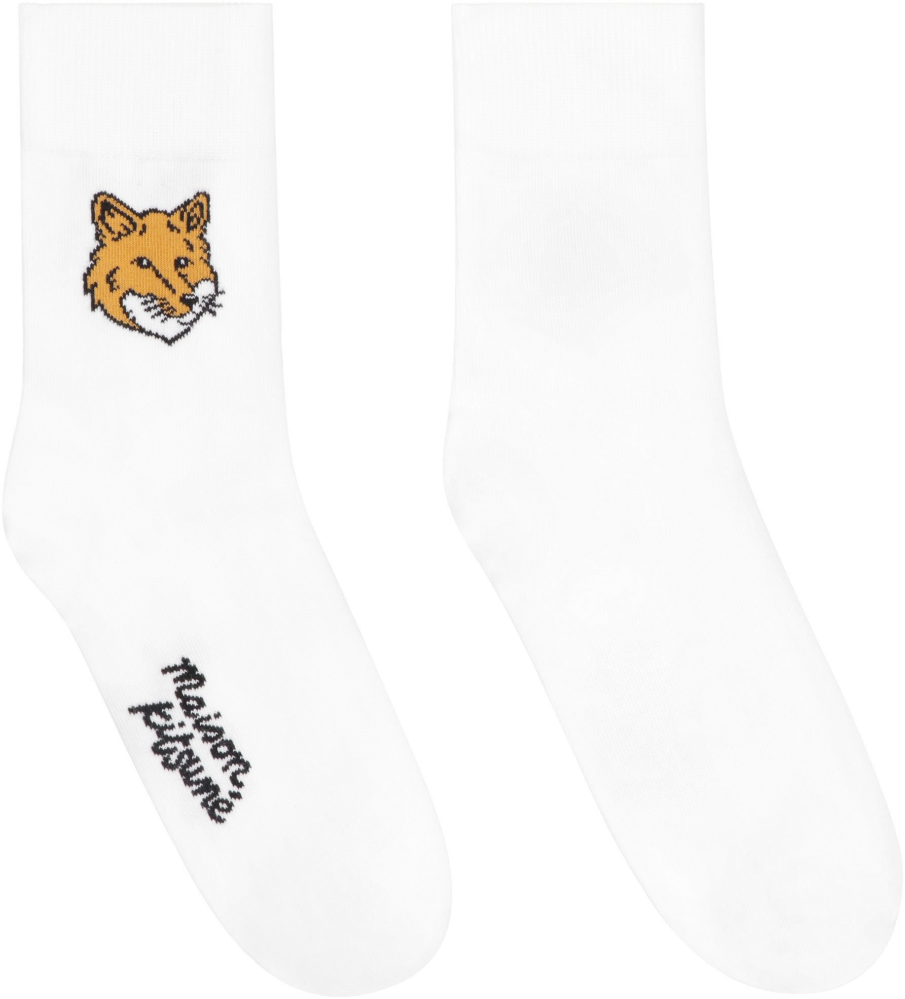 Cotton socks with logo