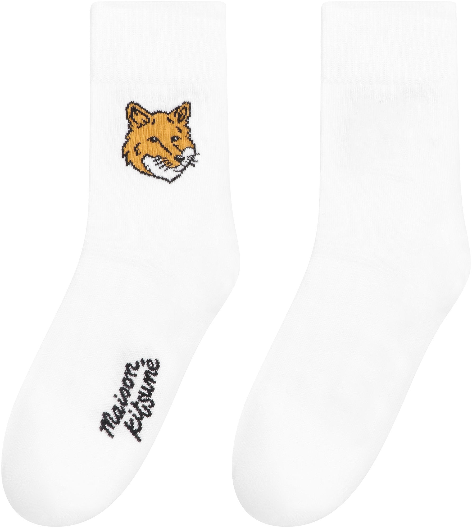 Cotton socks with logo