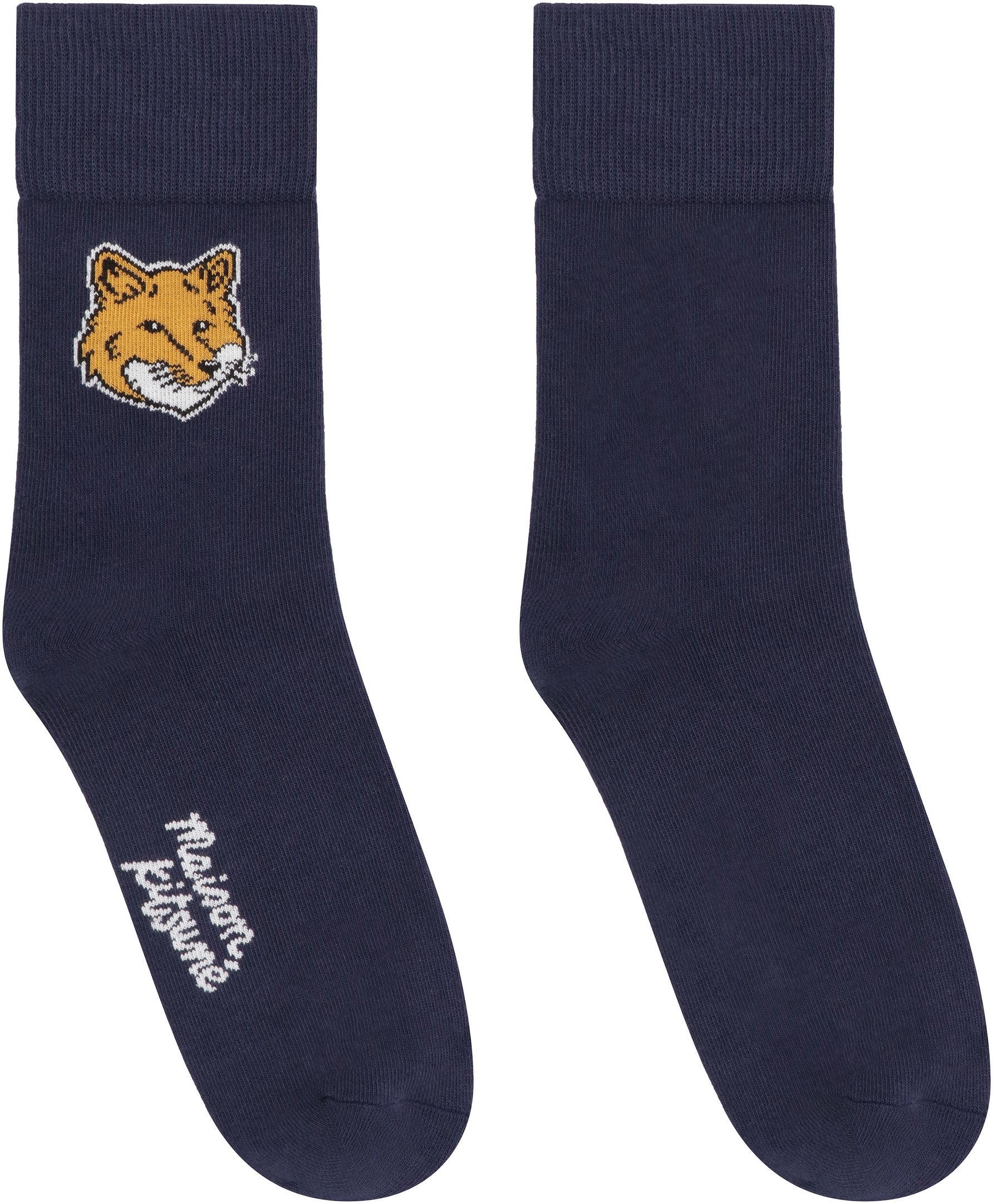 Cotton socks with logo