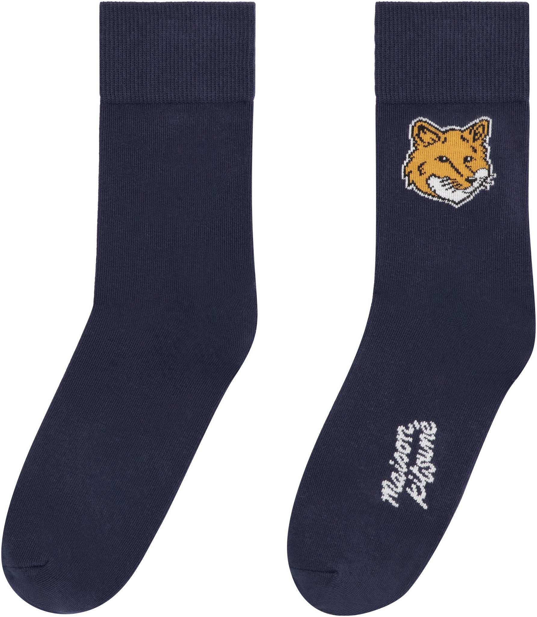 Cotton socks with logo