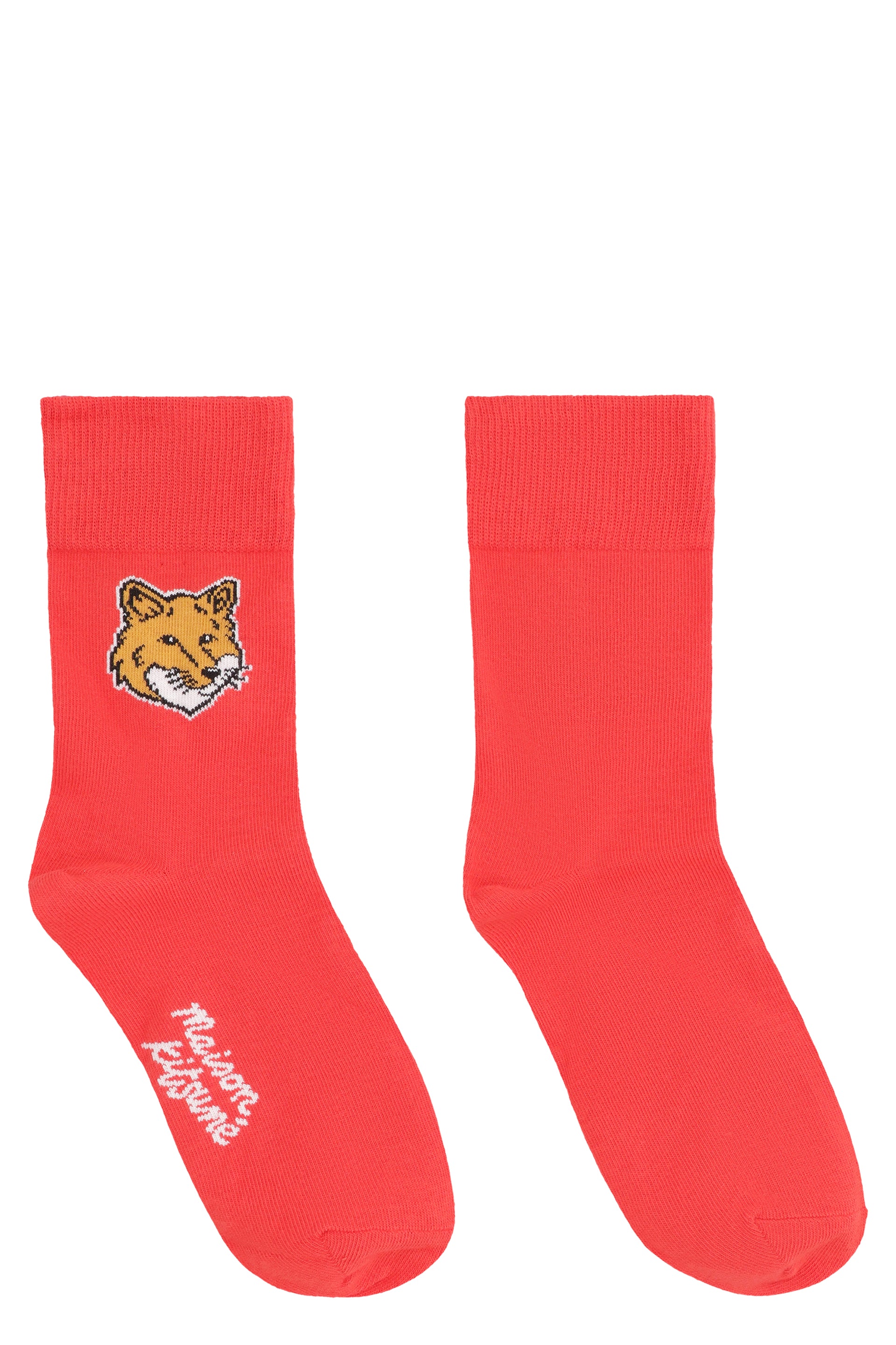 Cotton socks with logo