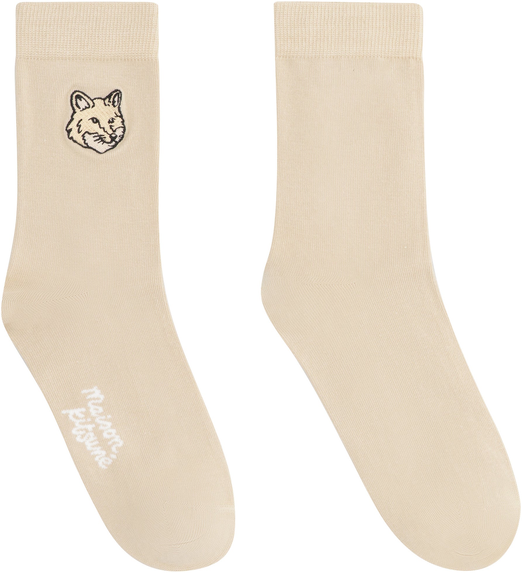 Cotton socks with logo