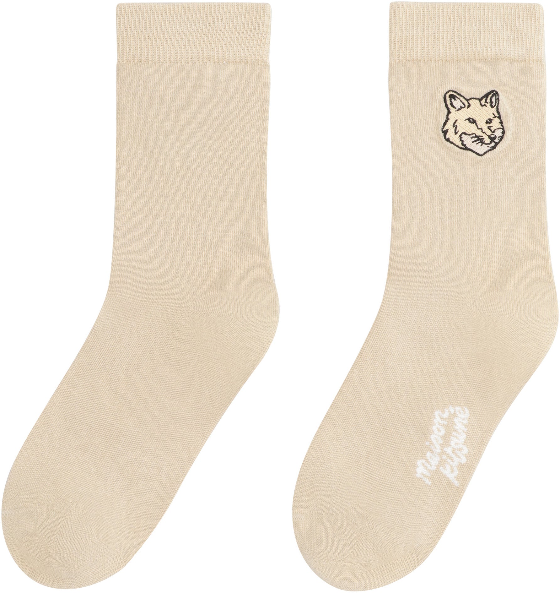 Cotton socks with logo