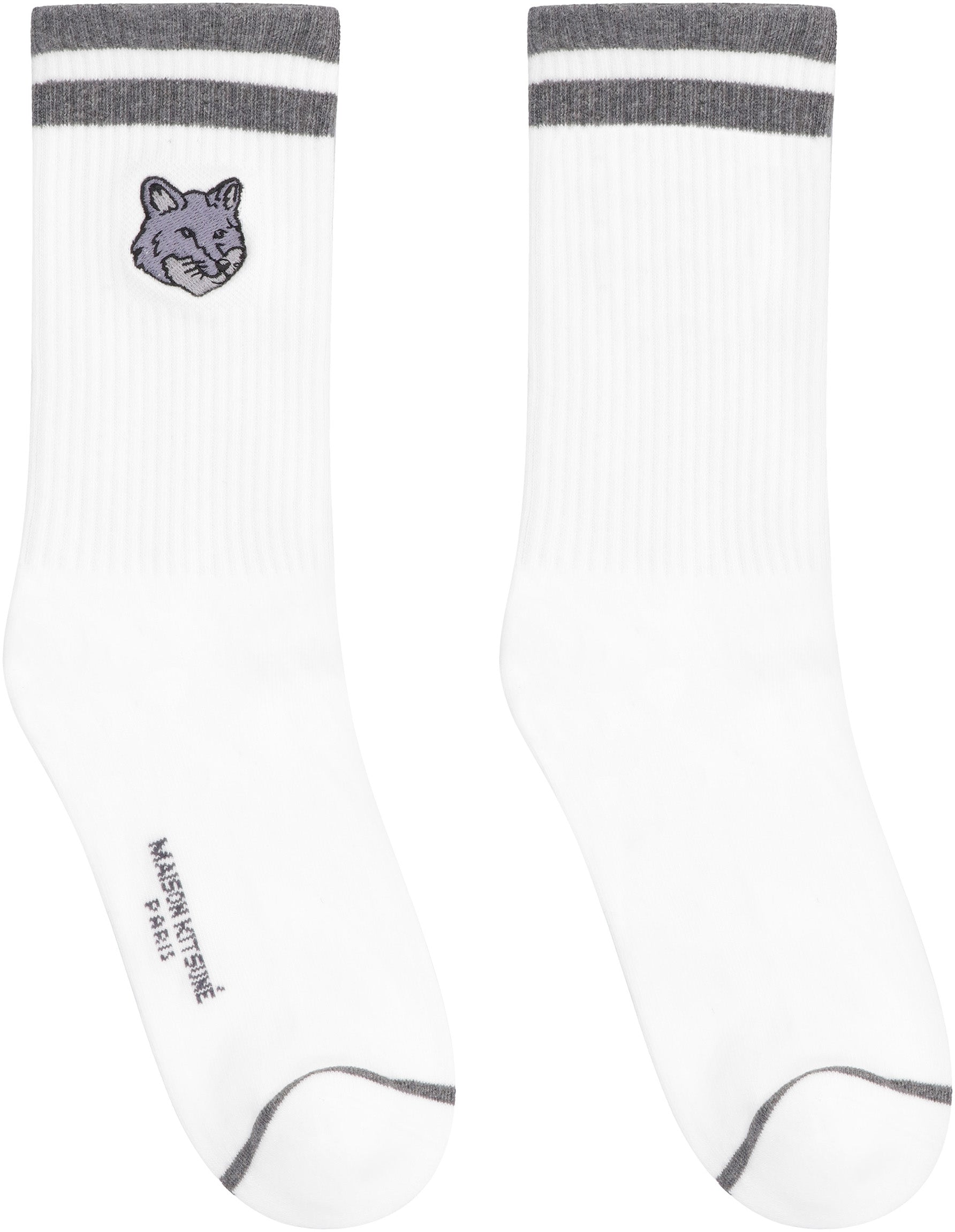 Cotton socks with logo