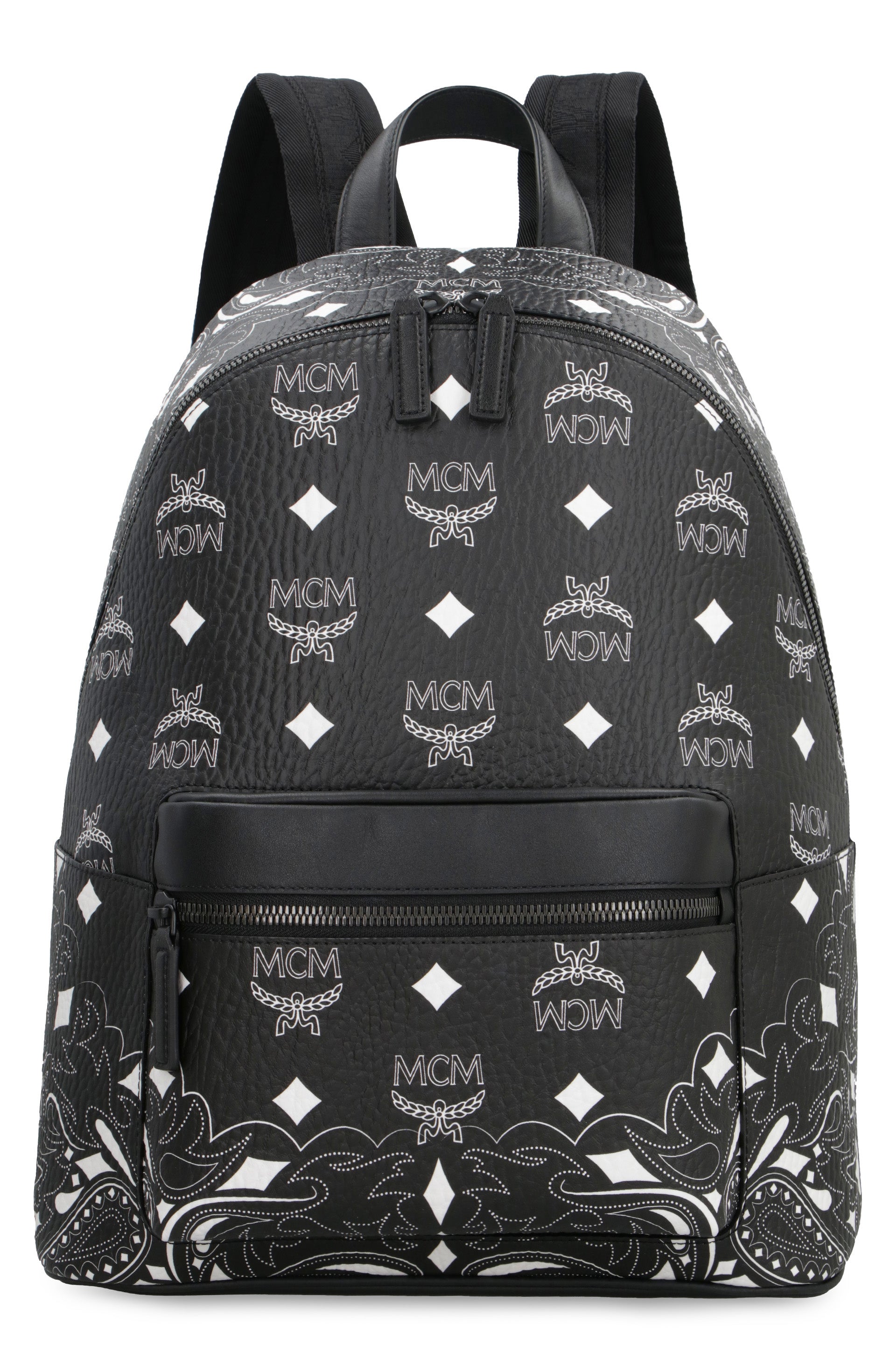 Stark faux leather backpack