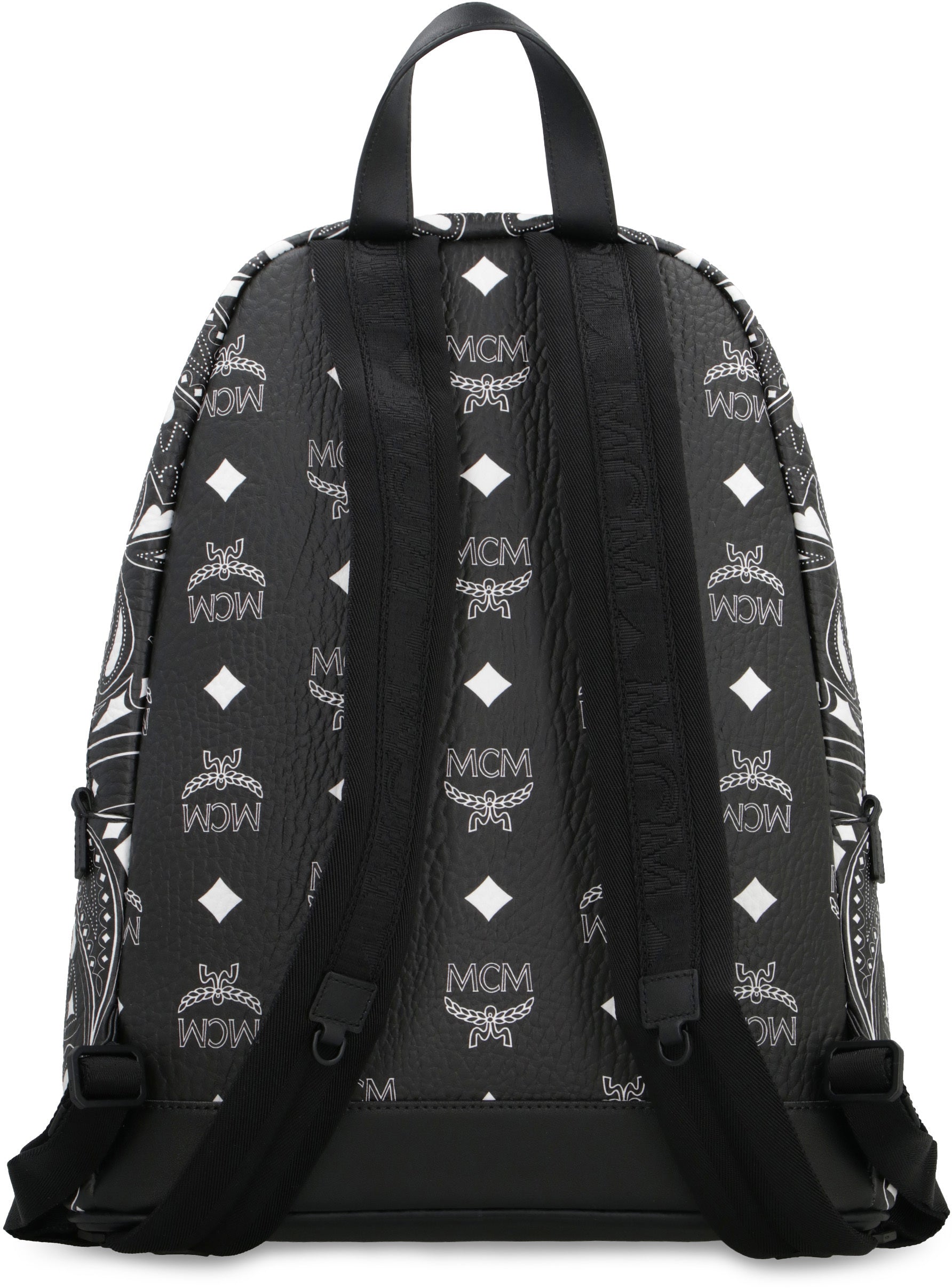 Stark faux leather backpack