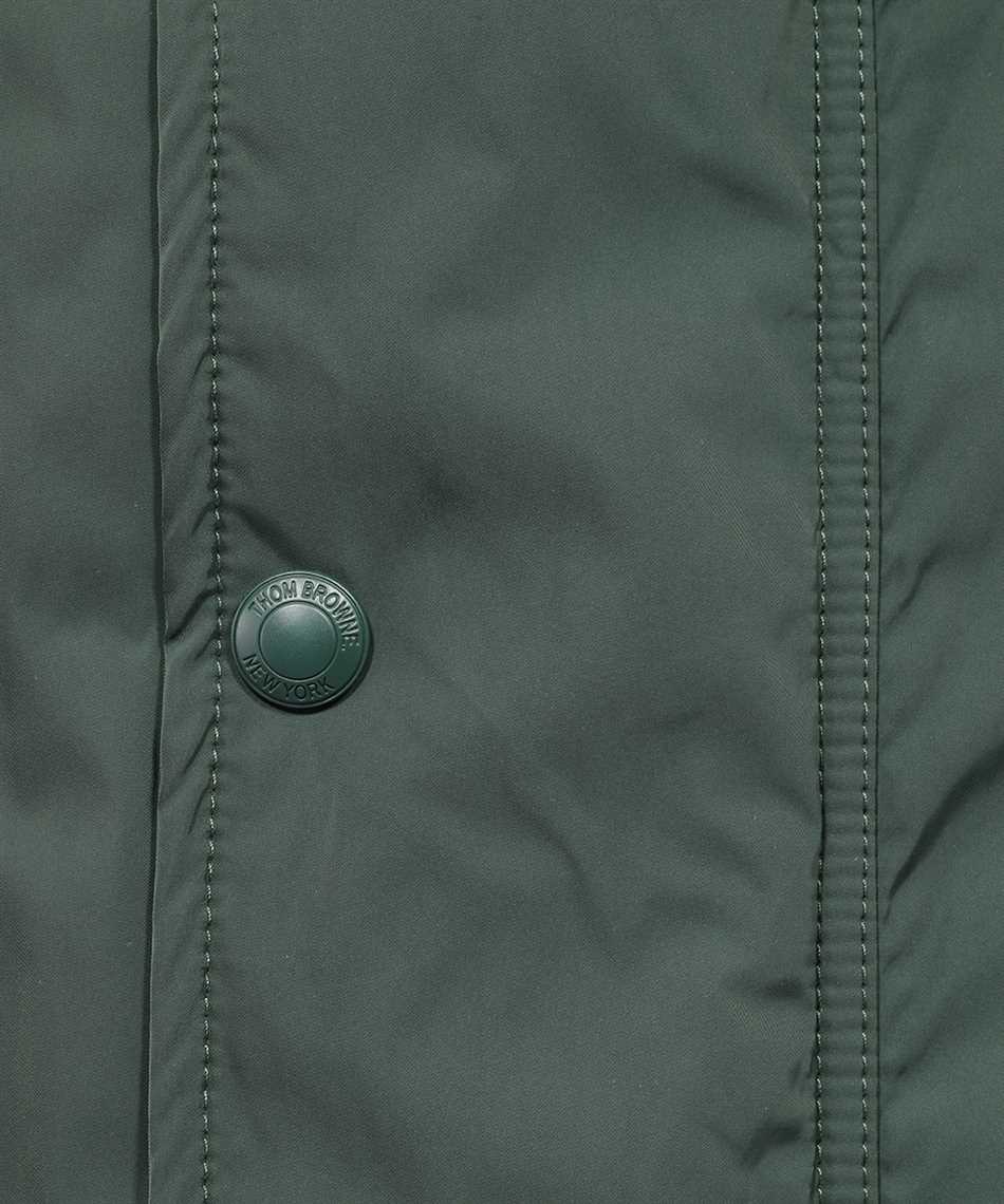 Technical fabric parka