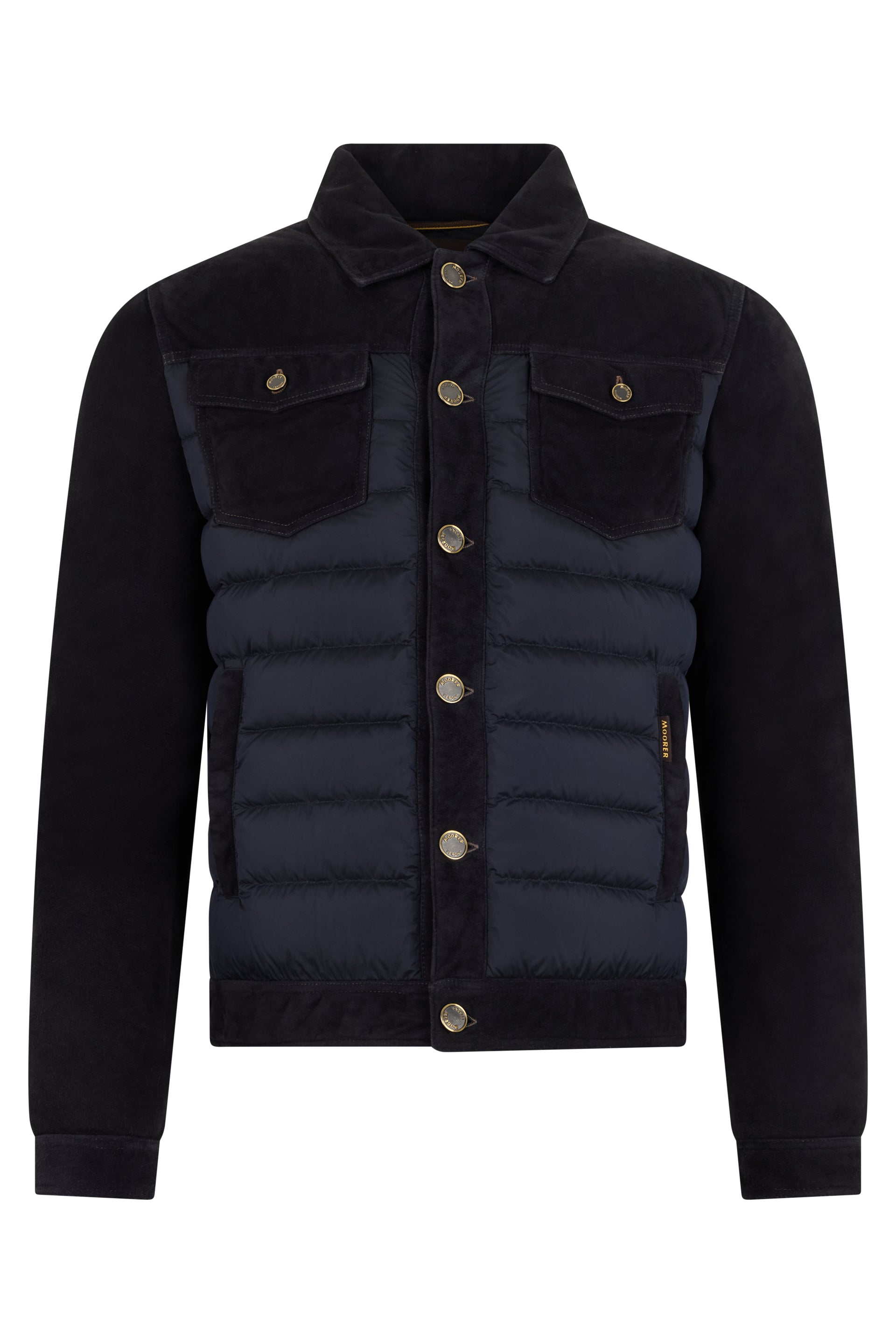 Elegant jacket with long sleeves and stripes