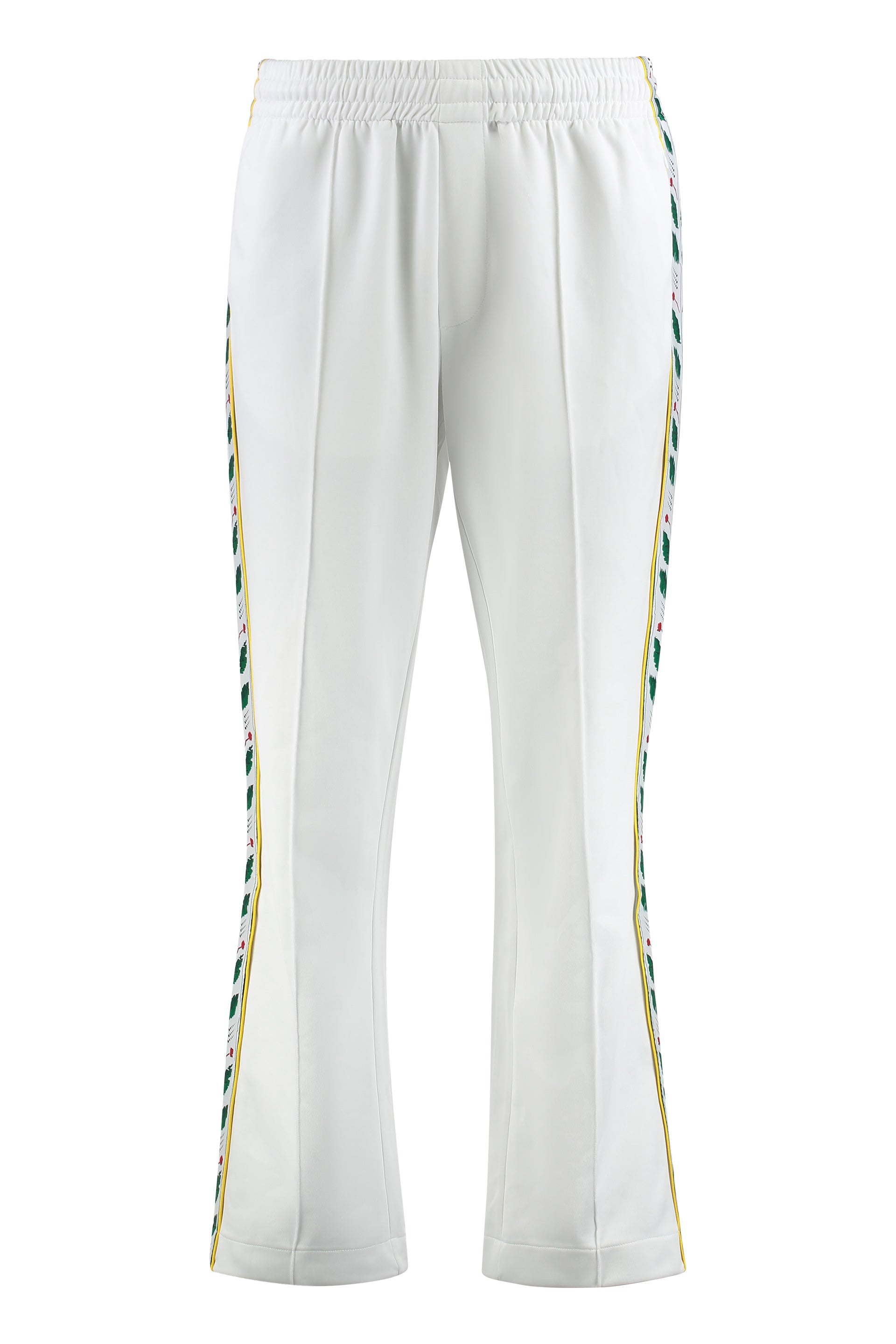 Techno fabric track pants