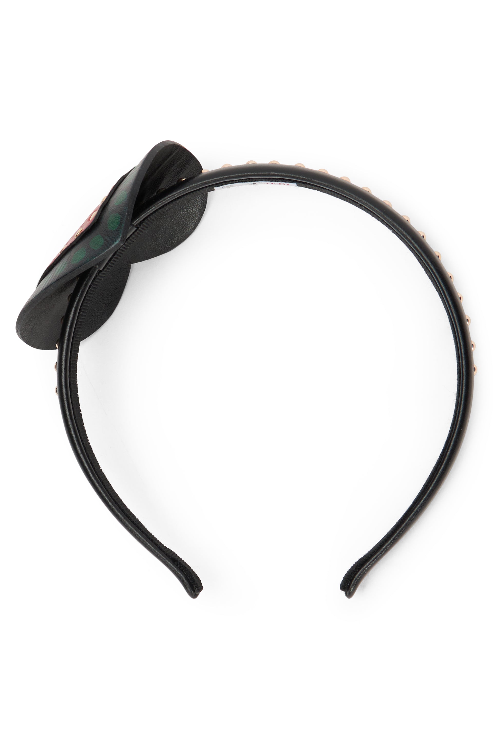 Elegant headband with trendy colorful decoration.