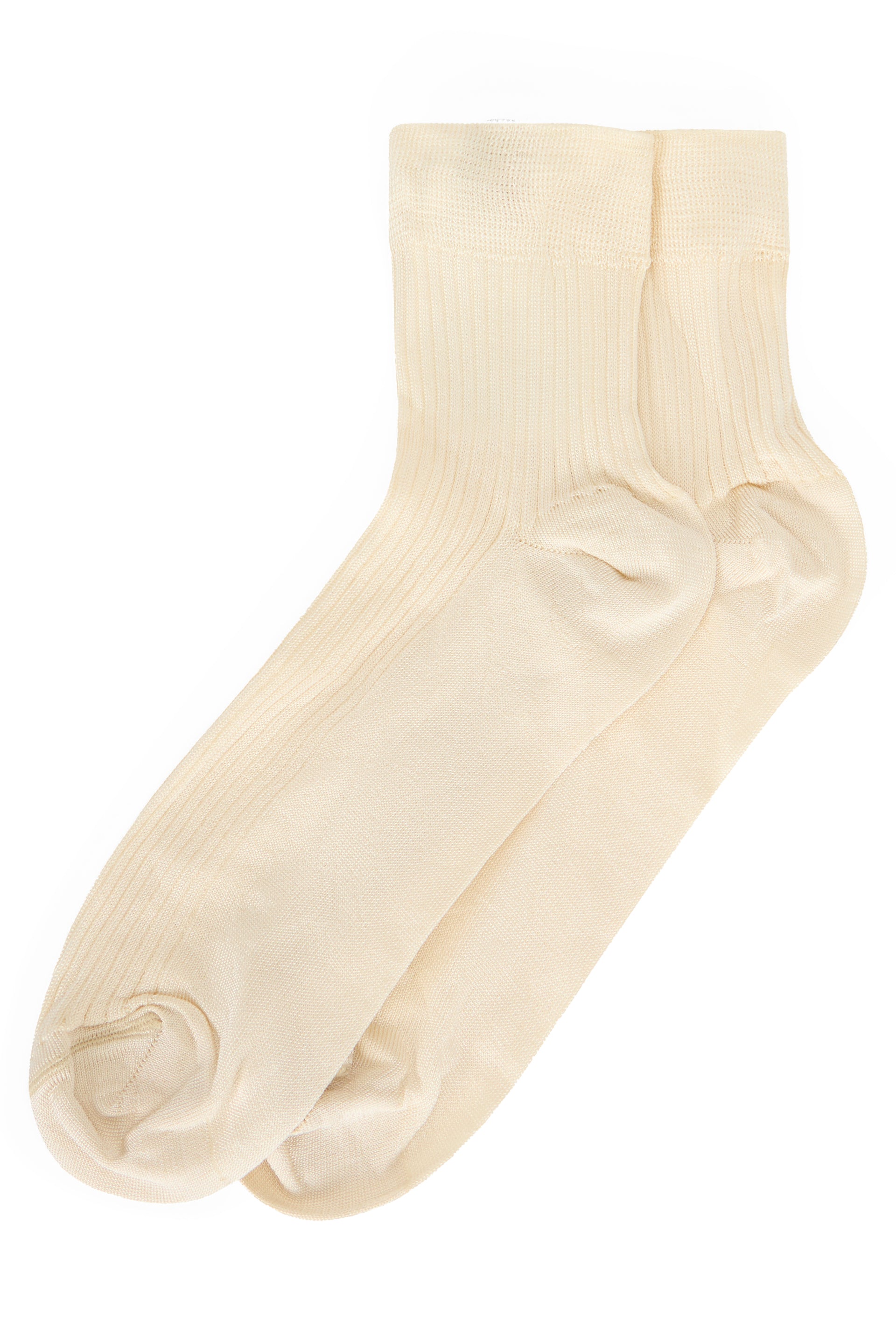Beige soft, comfortable, and versatile socks.