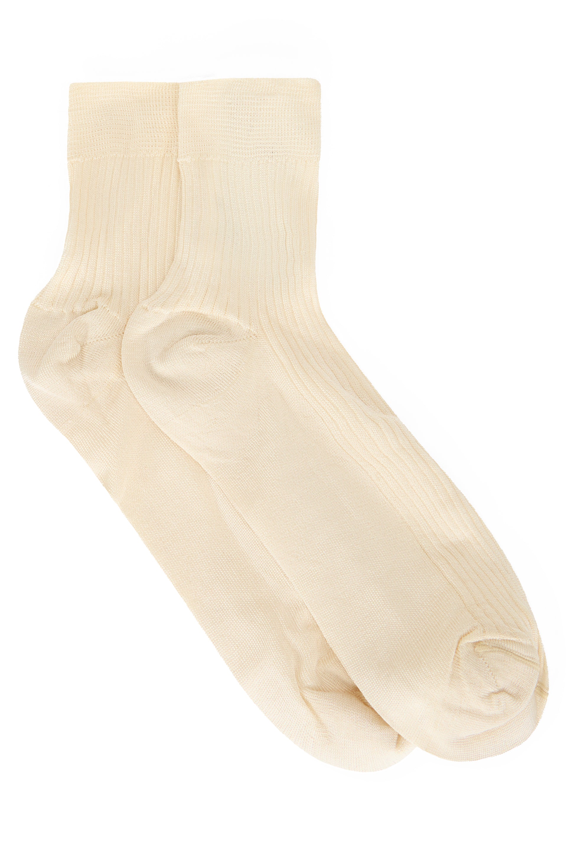 Beige soft, comfortable, and versatile socks.
