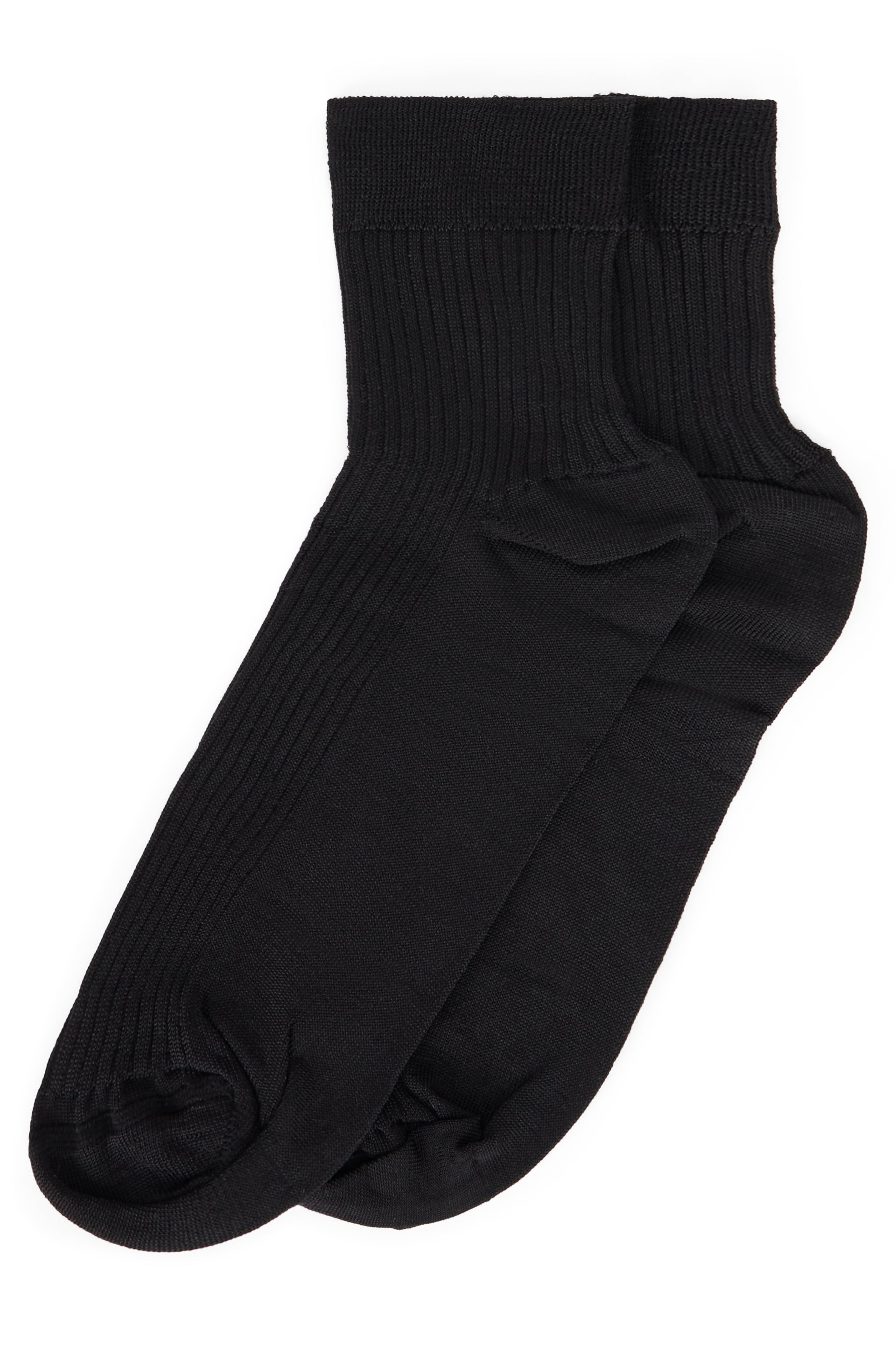 Soft, versatile black socks.