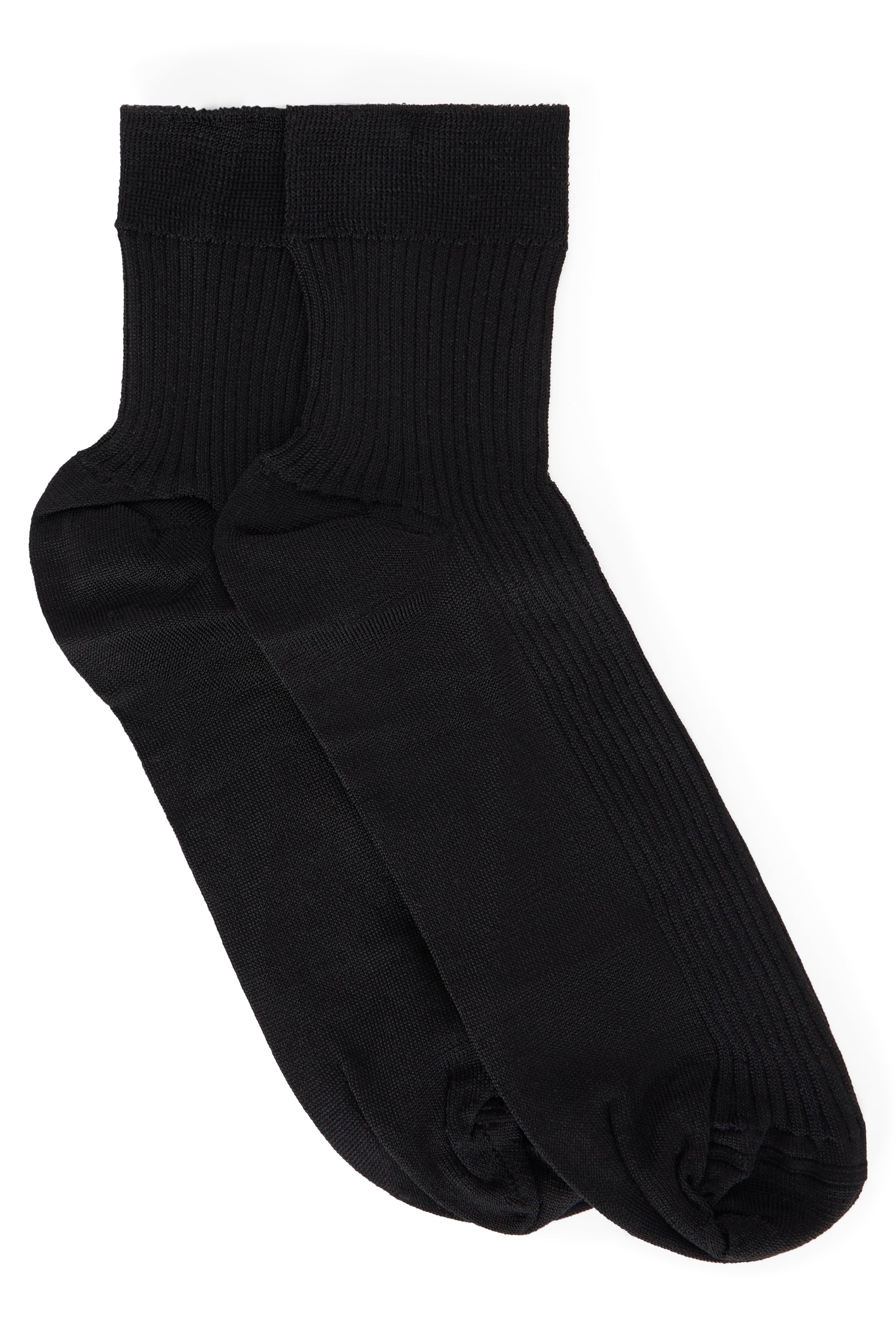 Soft, versatile black socks.