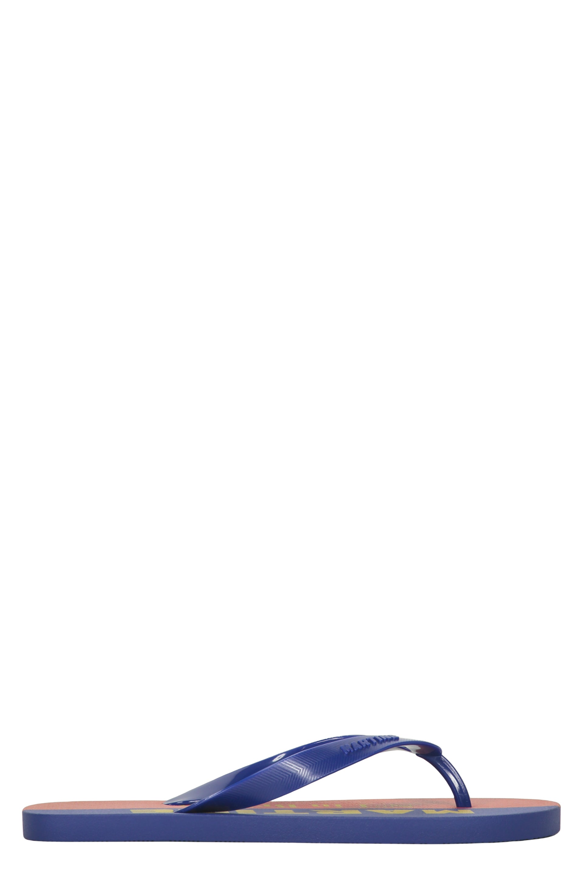 Logoed rubber flip-flop