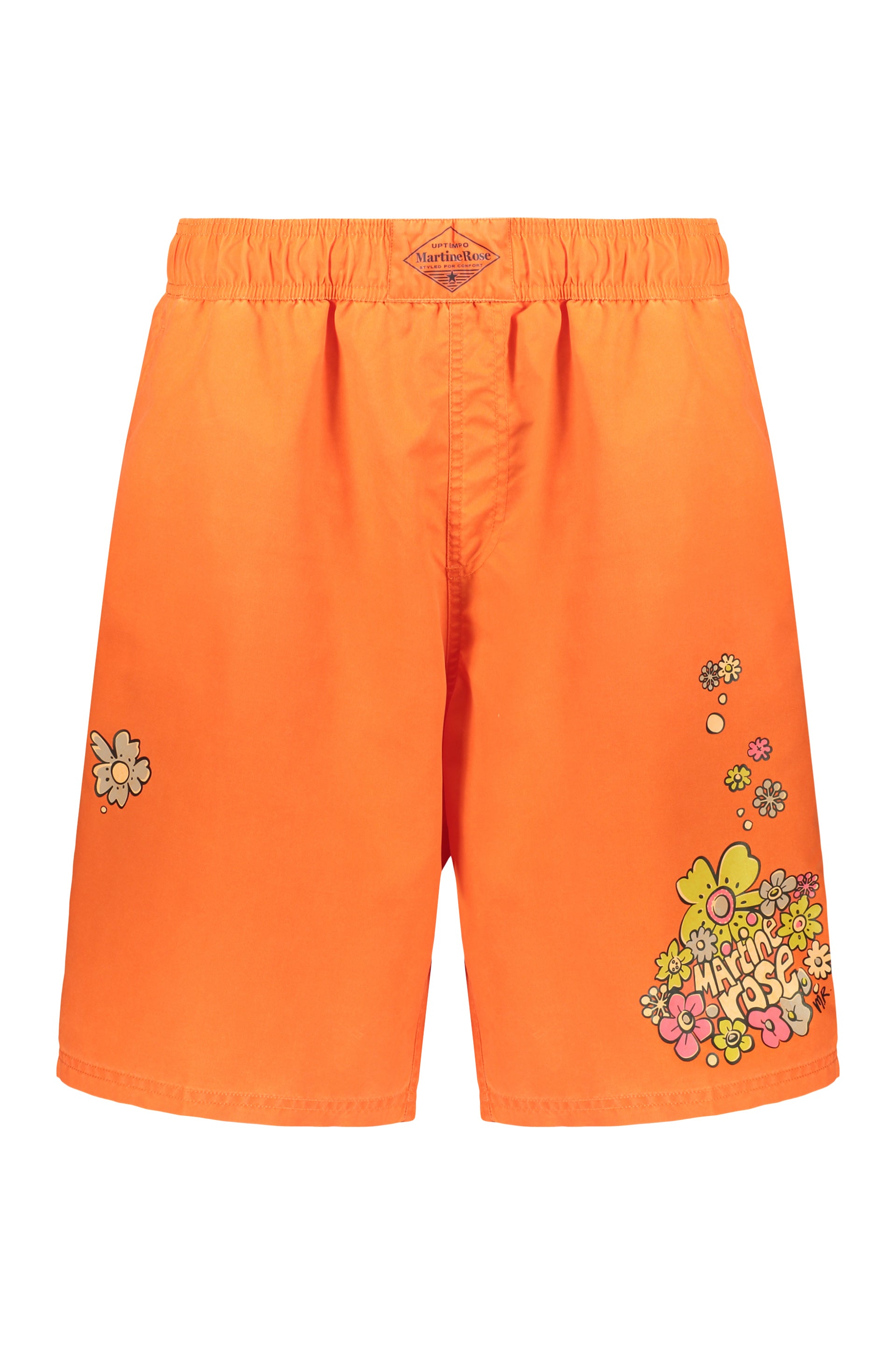 Logo print swim shorts