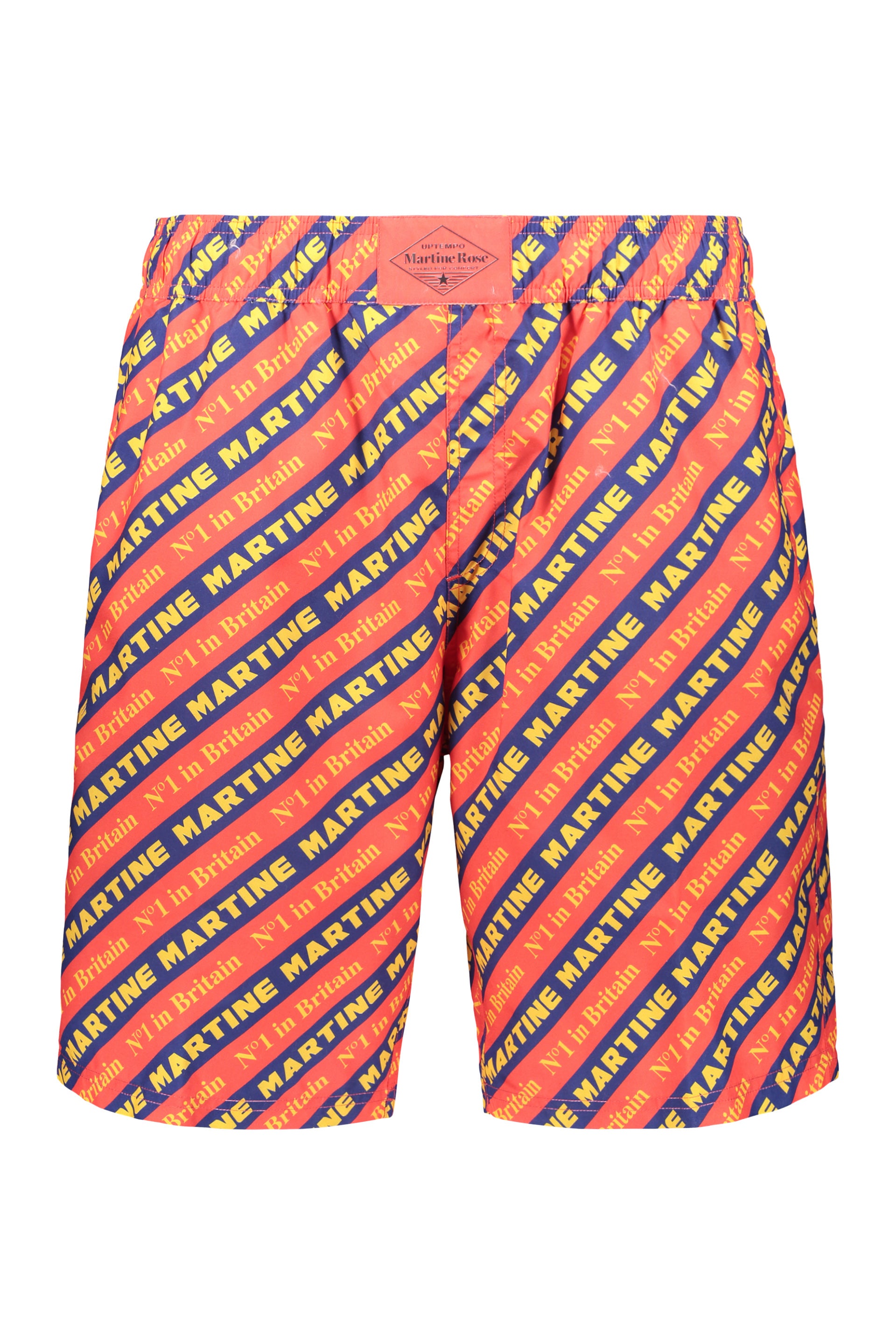Logo print swim shorts