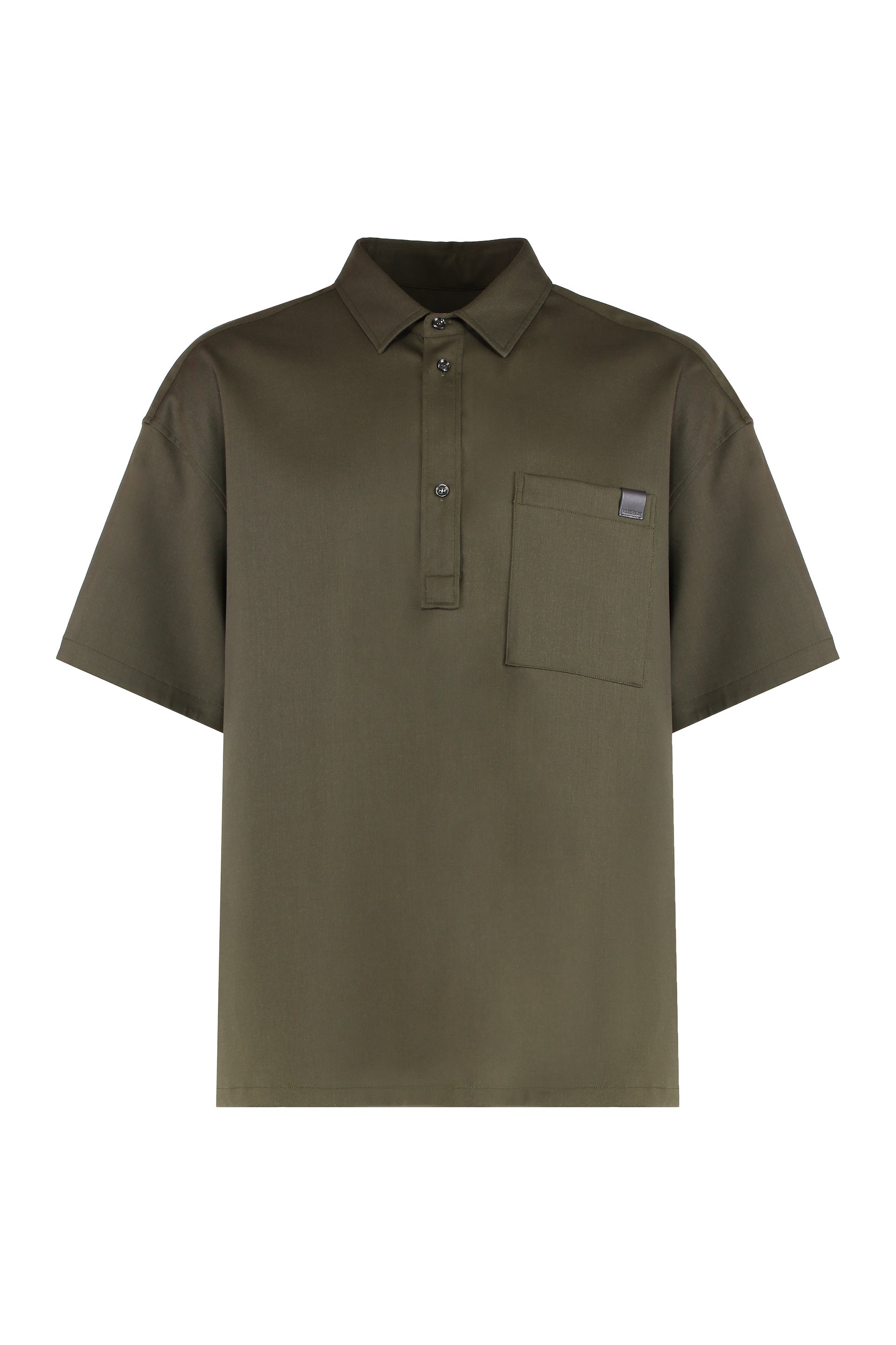 Alex Short sleeve wool polo shirt