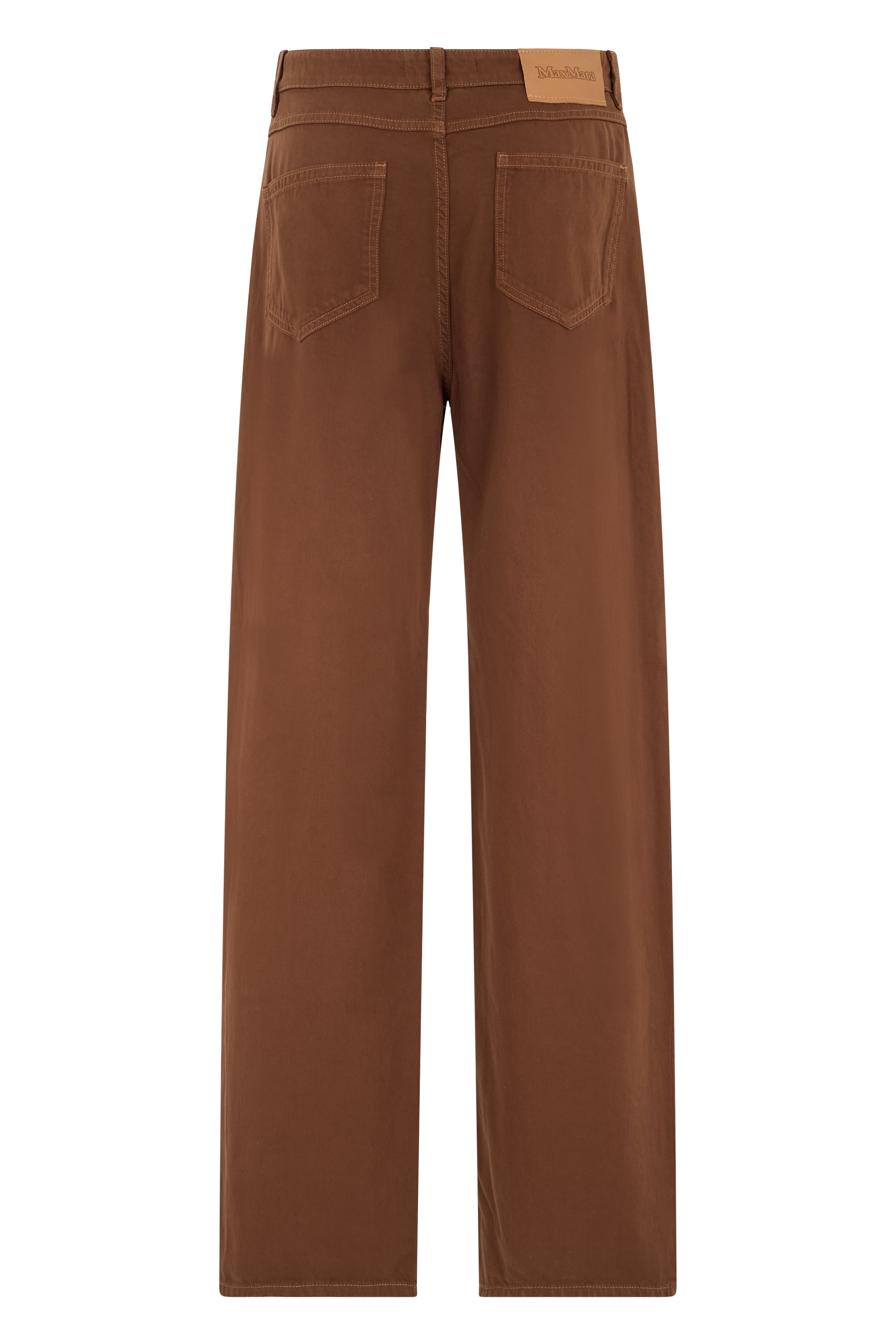 Straight Leg Pants in Cotton