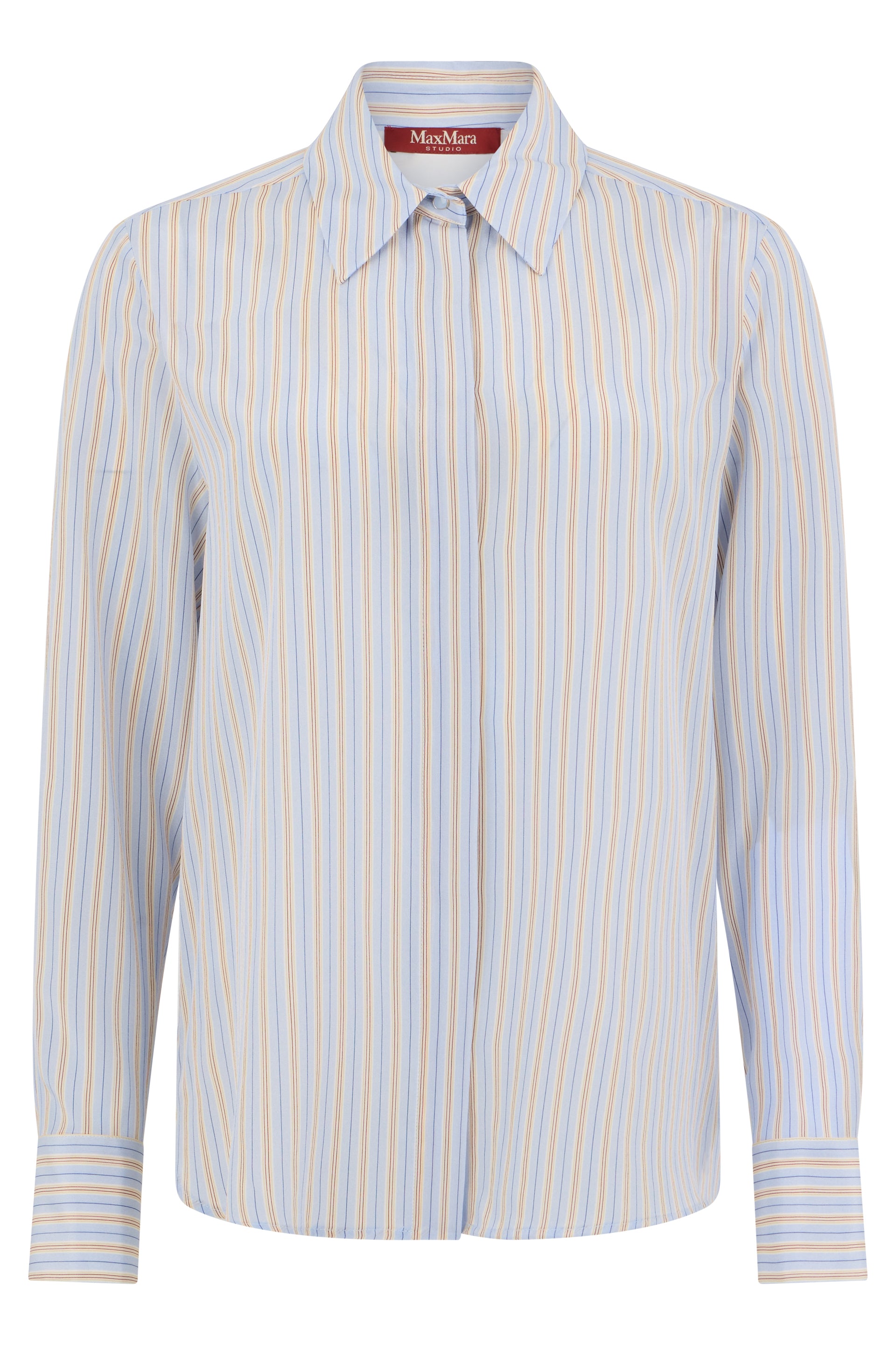 Silk striped shirt
