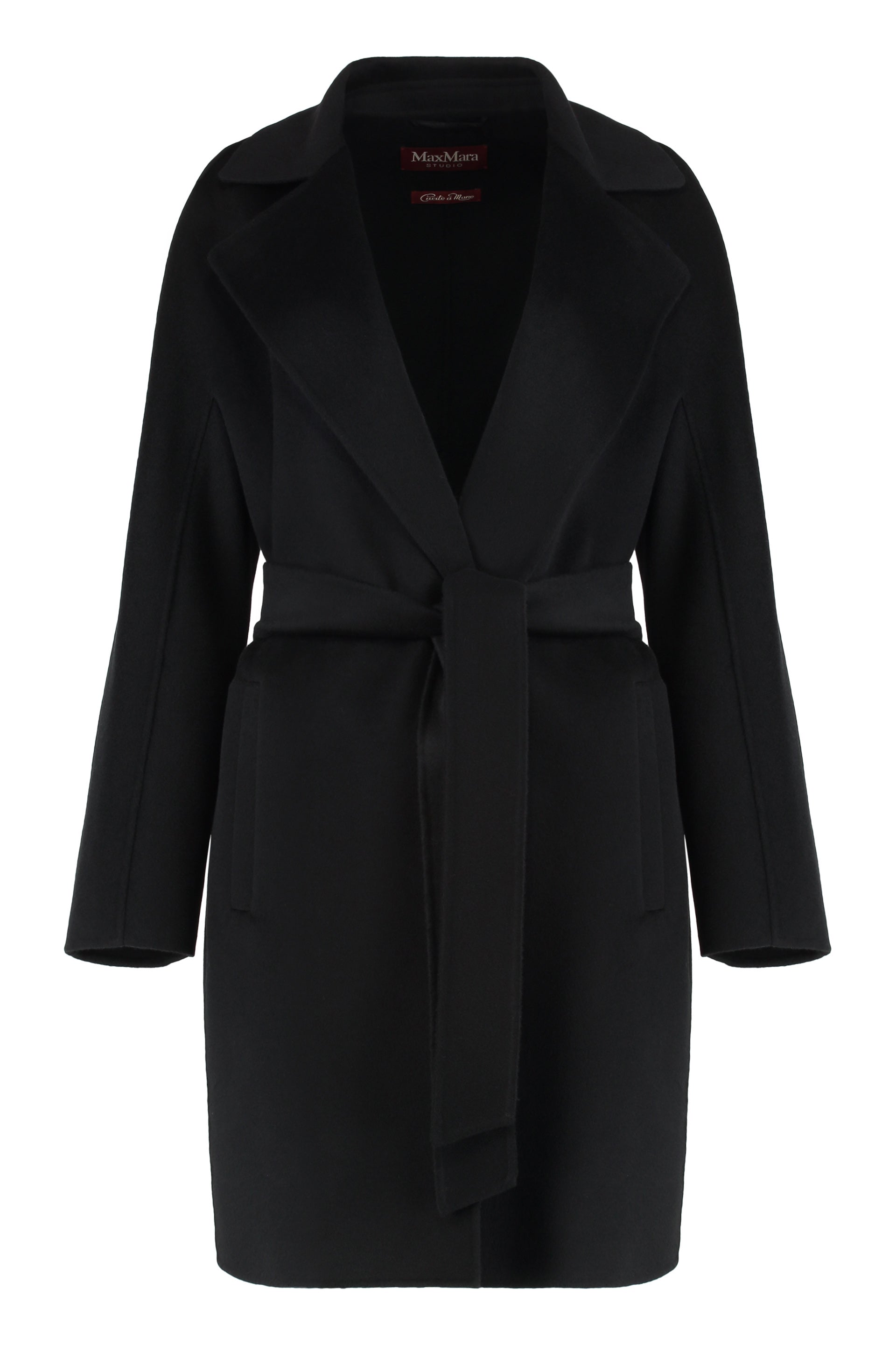 Wool and cashmere coat