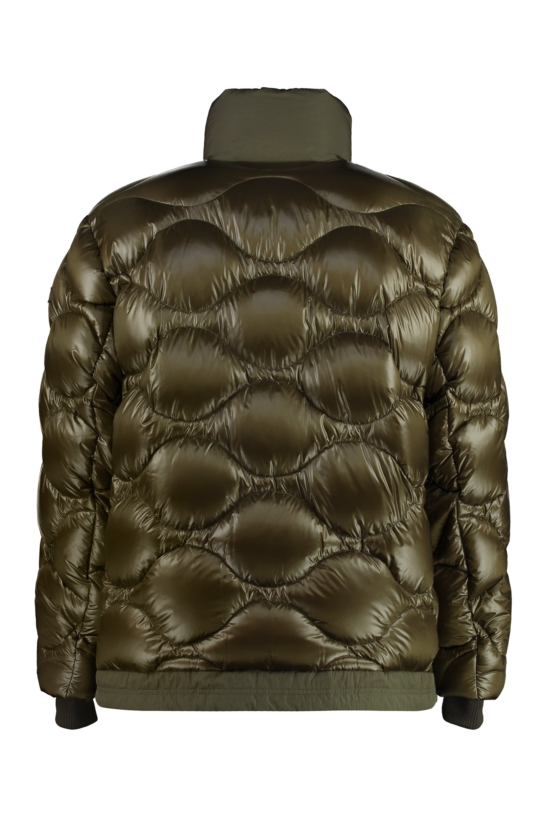 Tieon glossy nylon down jacket