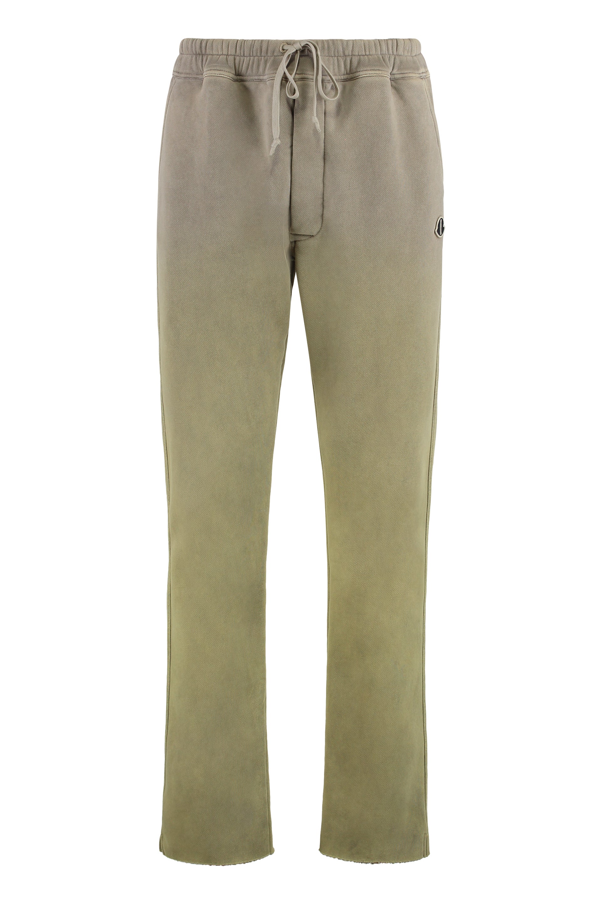 Logo detail cotton track-pants