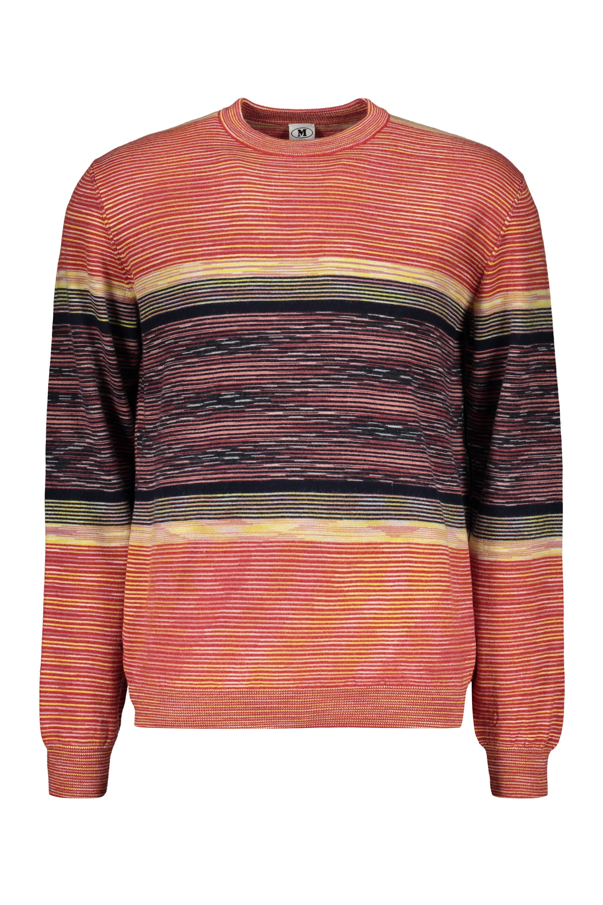 Crew-neck wool sweater