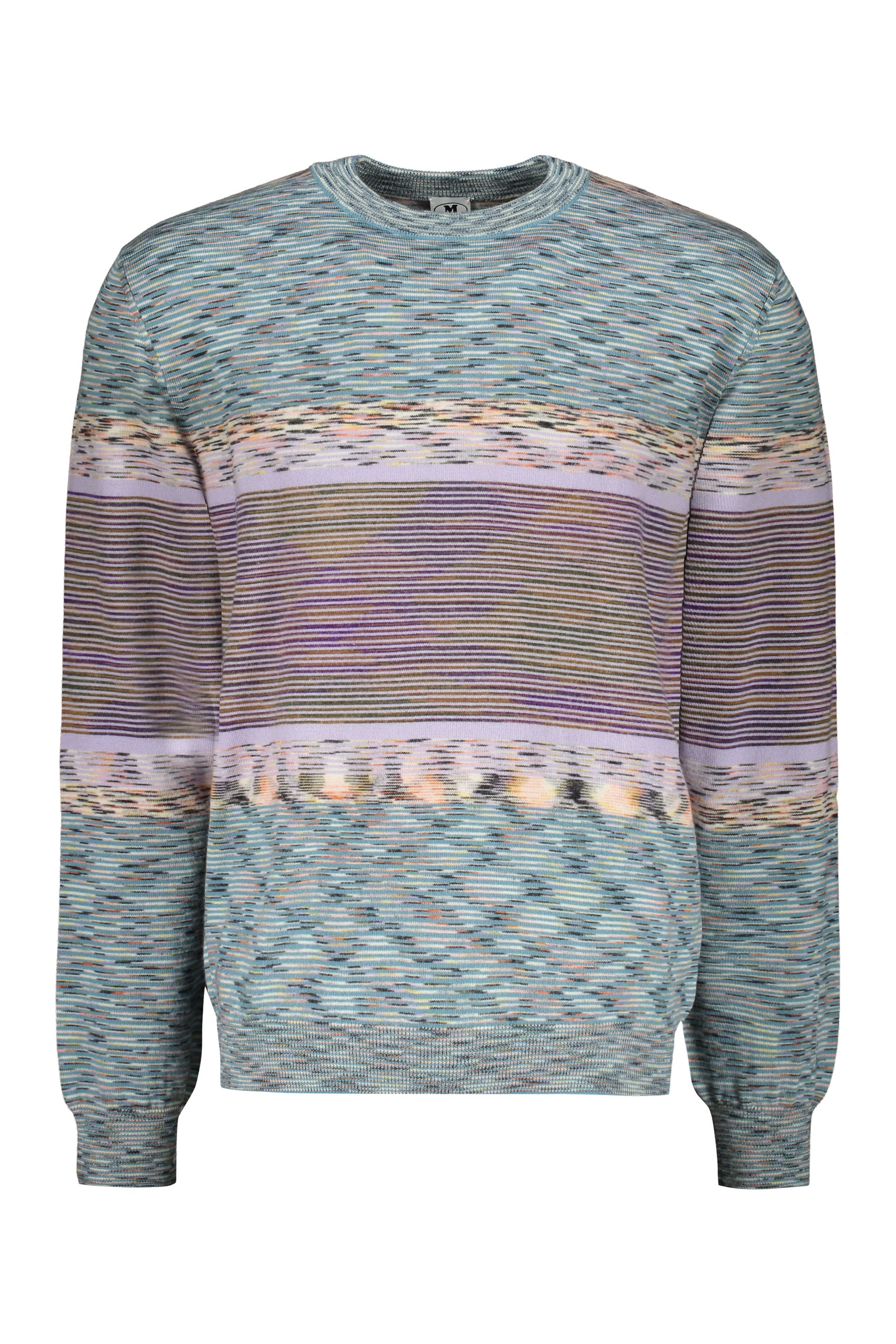 Crew-neck wool sweater