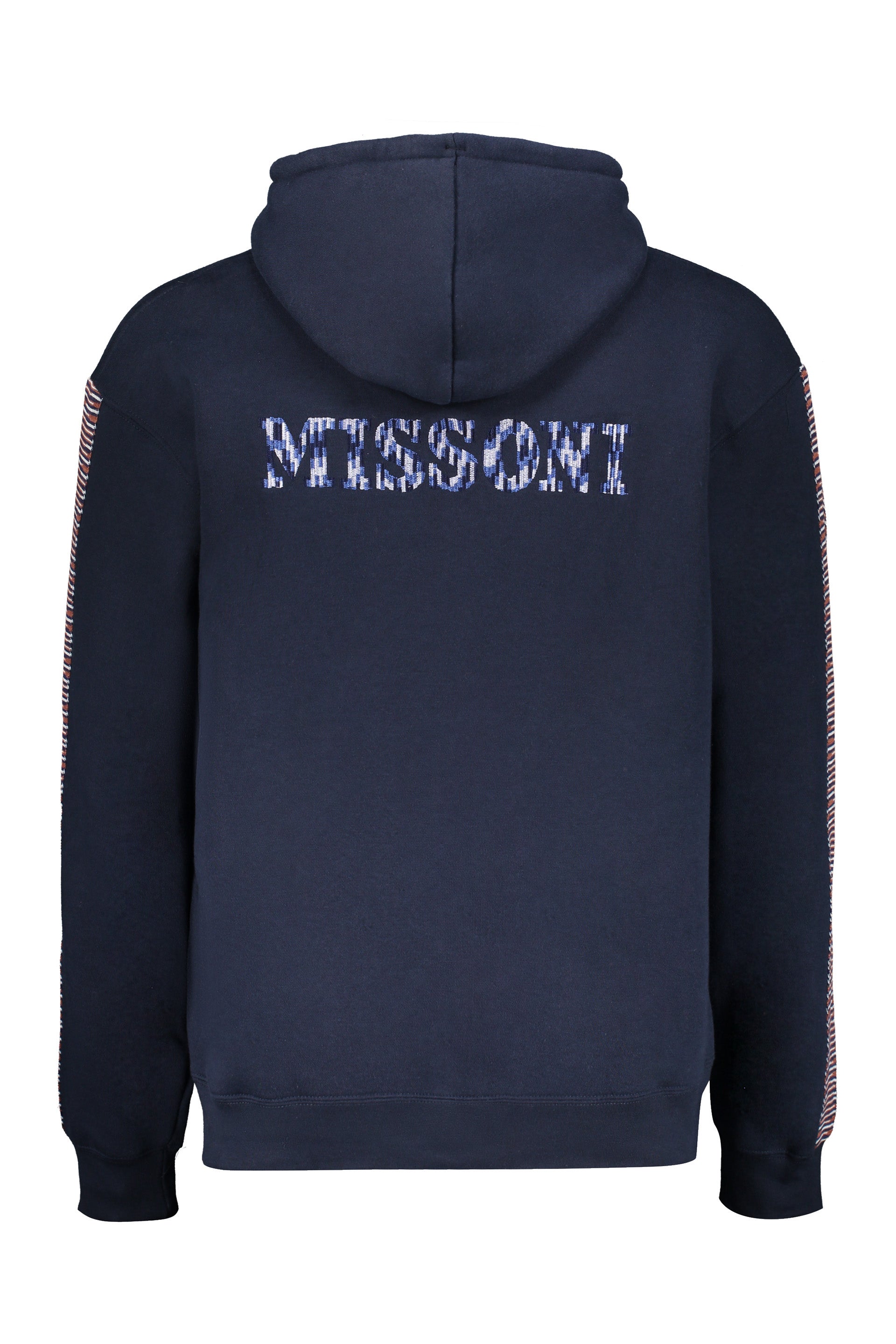 Logo embroidery sweatshirt