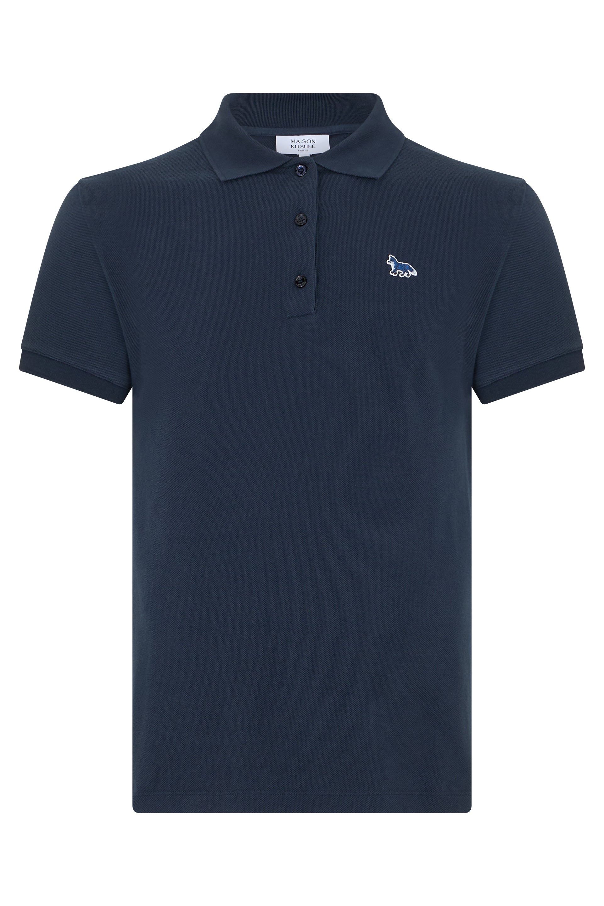 Piqué cotton polo