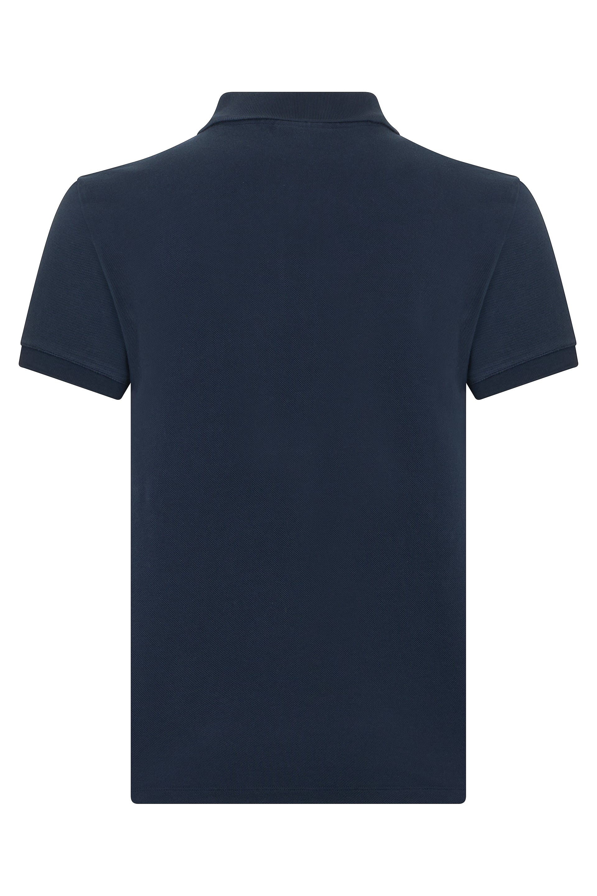 Piqué cotton polo