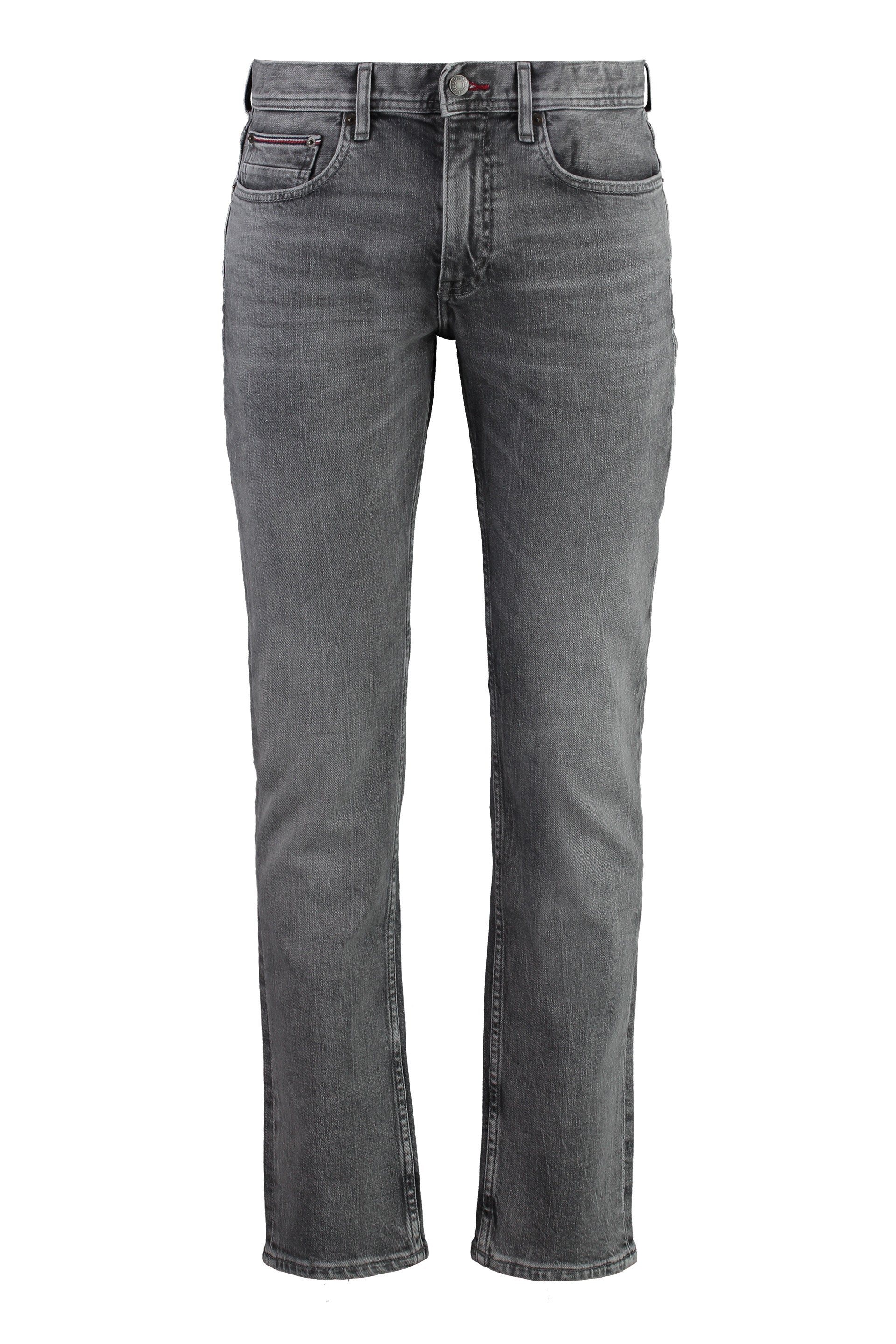 Denton 5-pocket straight-leg jeans