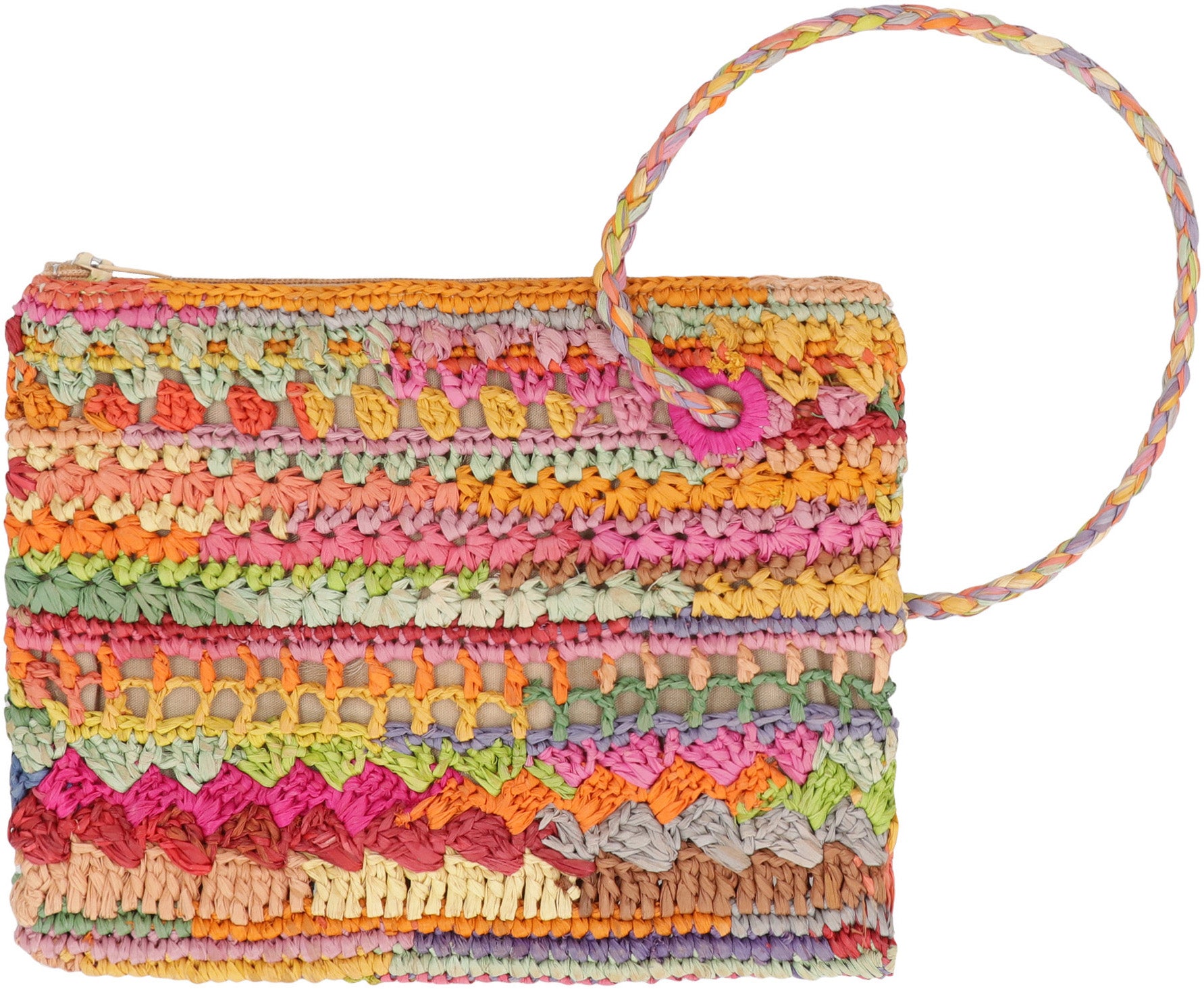 MW raffia clutch