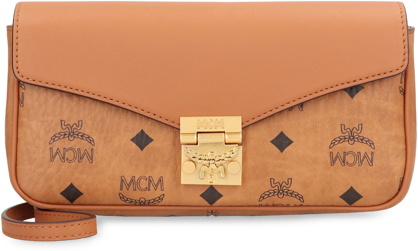 Tracy Crossbody Mini in mixed leather Visetos