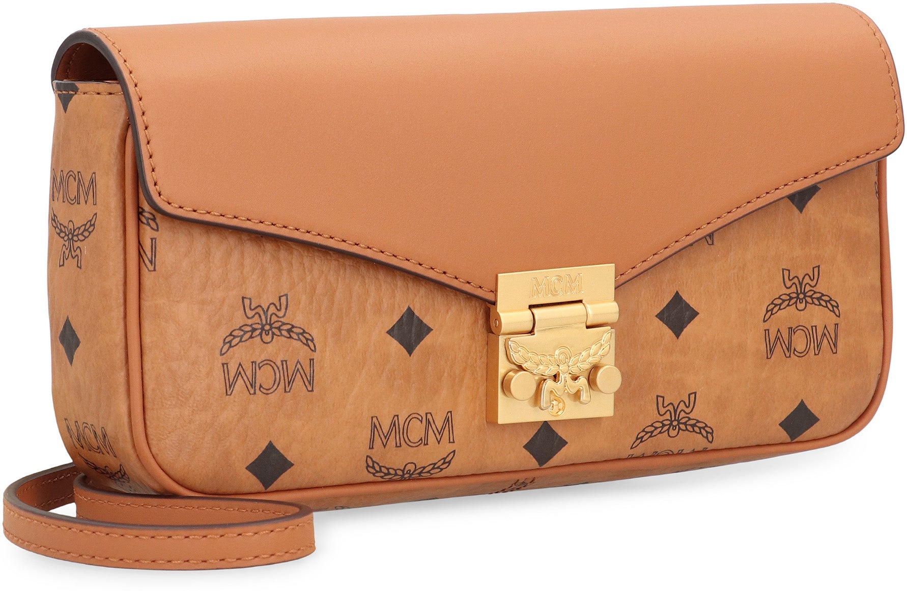 Tracy Crossbody Mini in mixed leather Visetos