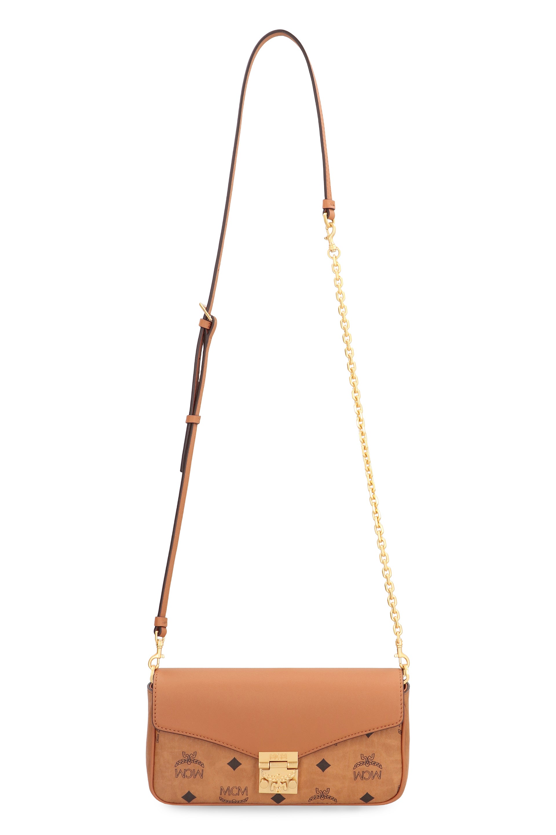 Tracy Crossbody Mini in mixed leather Visetos