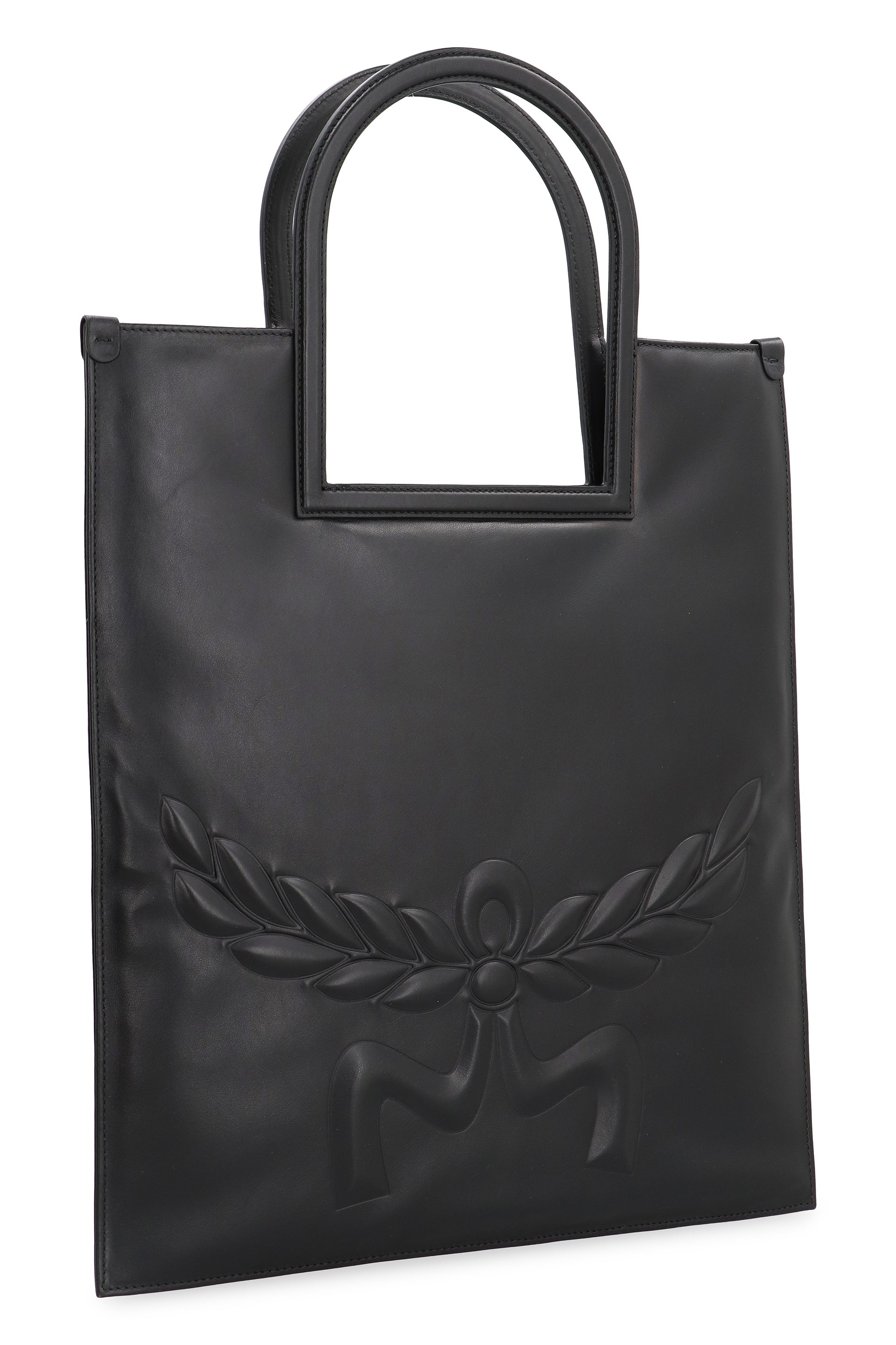 Aren leather tote