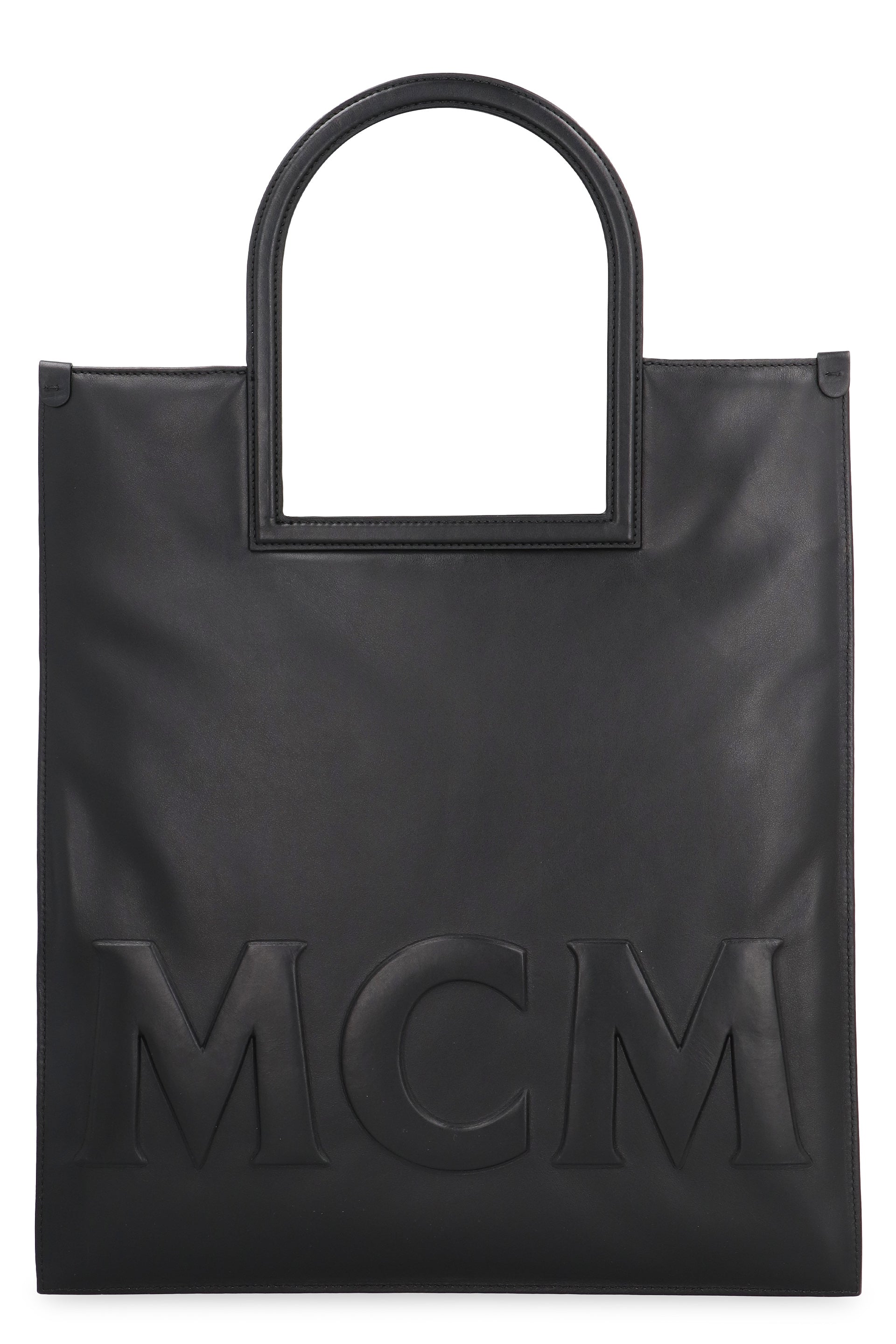 Aren leather tote