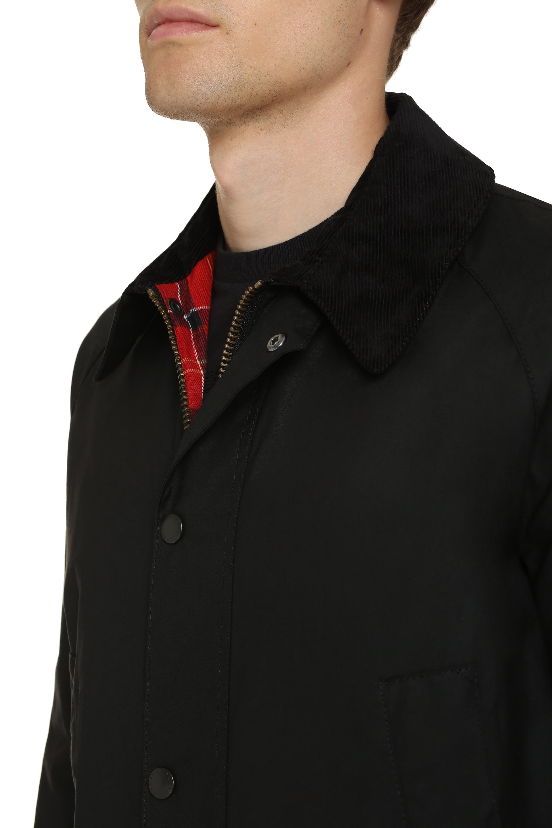 Ashby Wax Zippered Cotton Jacket