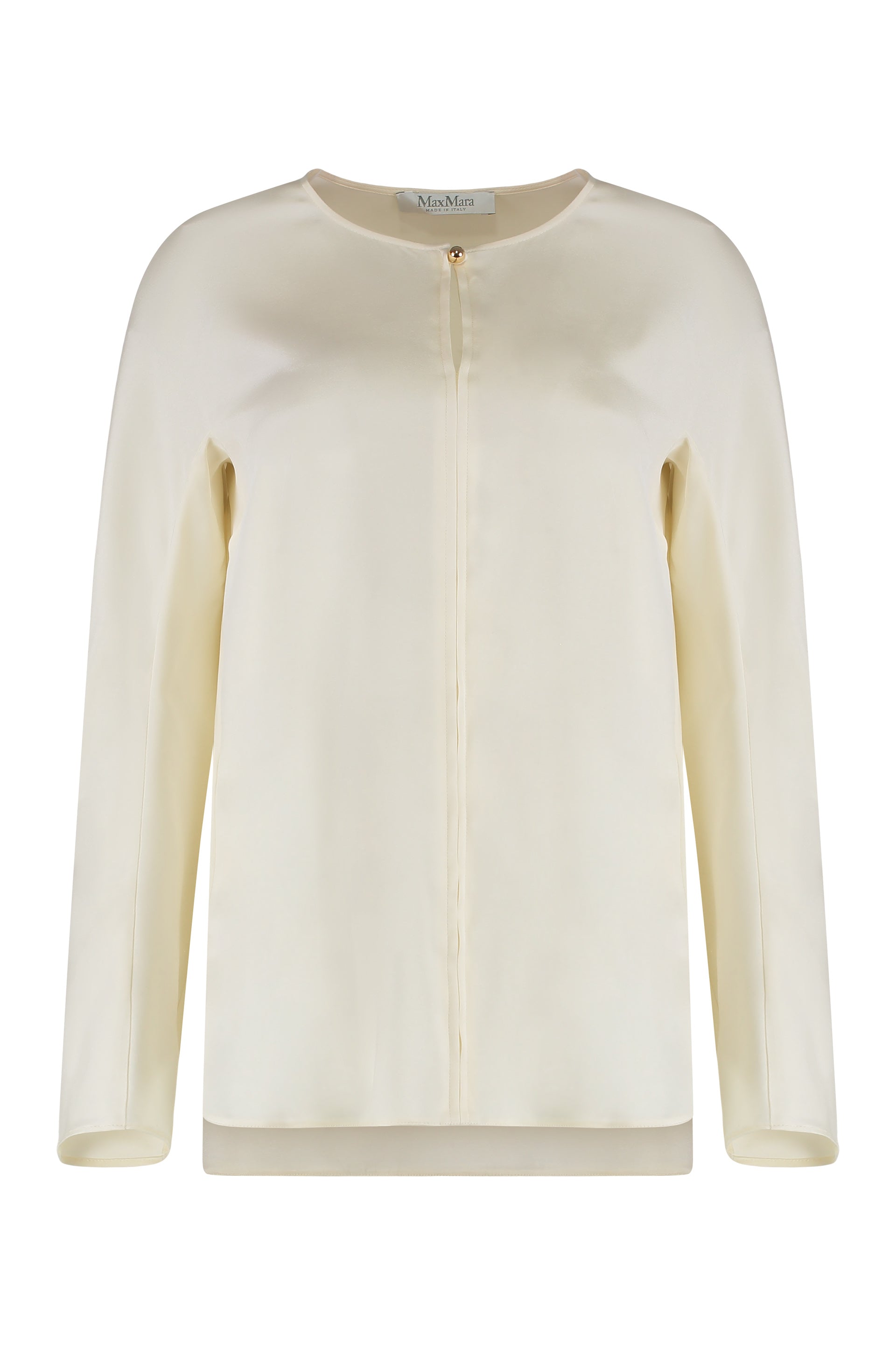 Blouse in silk crêpe from China