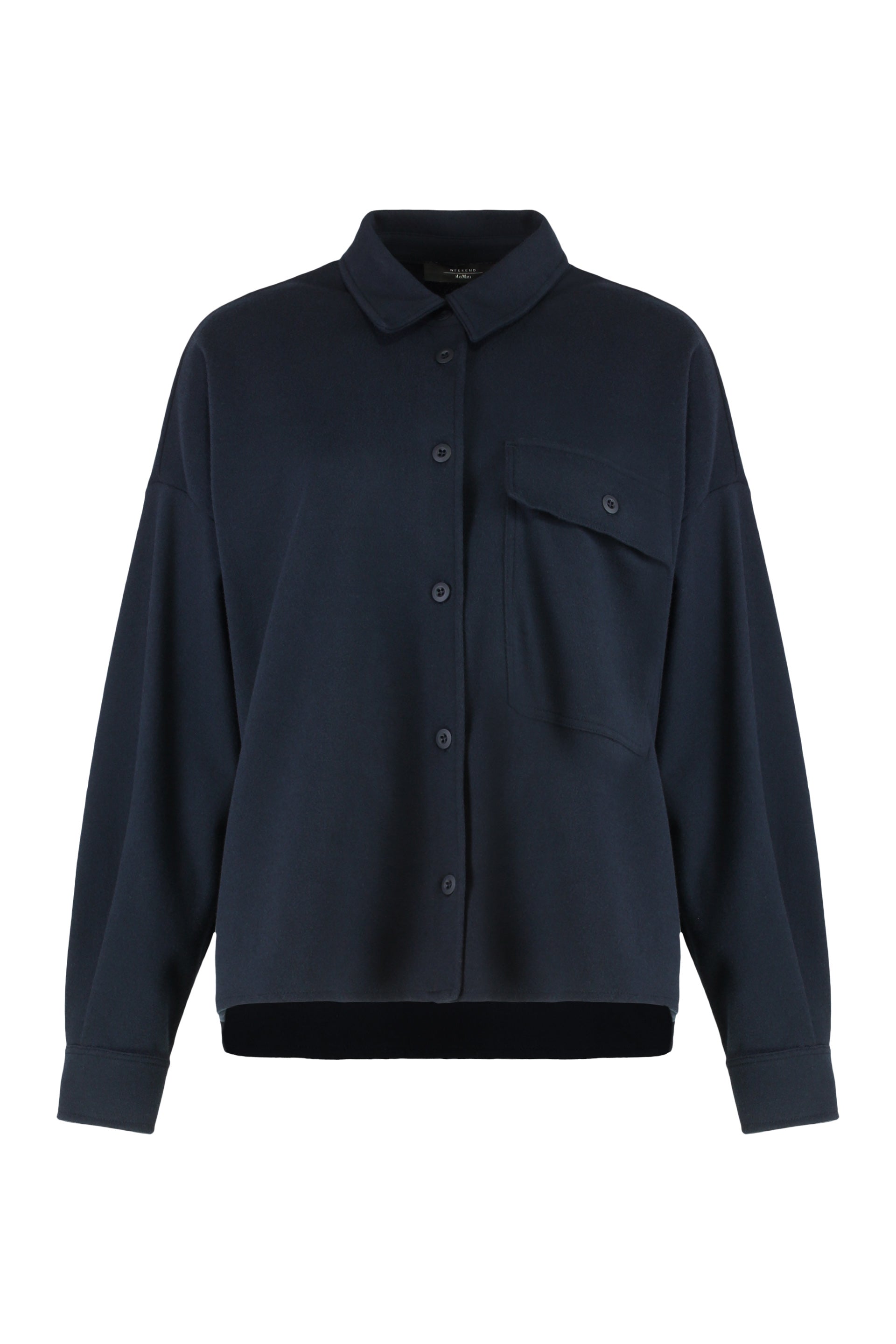 Flannel jersey jacket