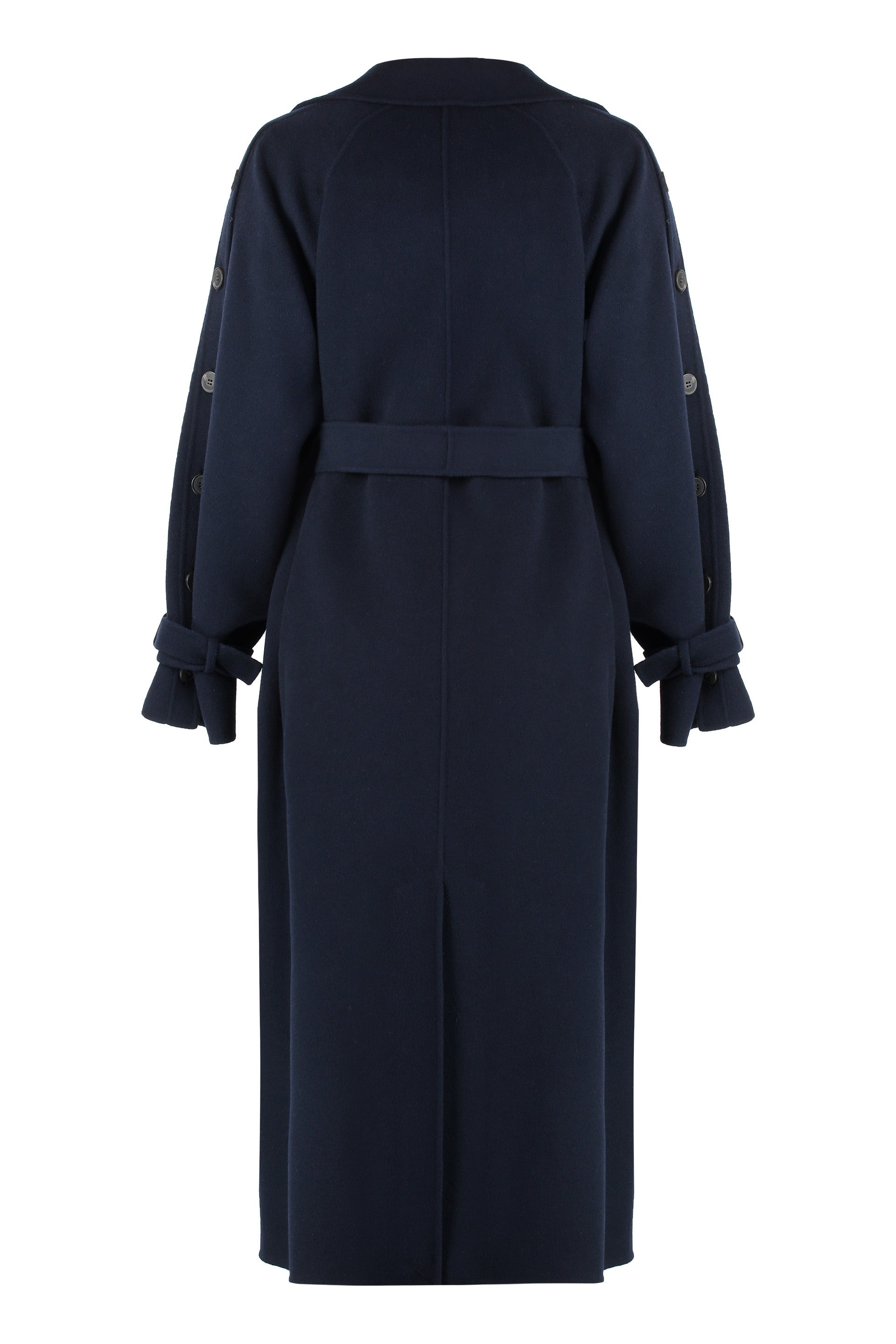 Natale Double-Breasted Virgin Wool  Coat