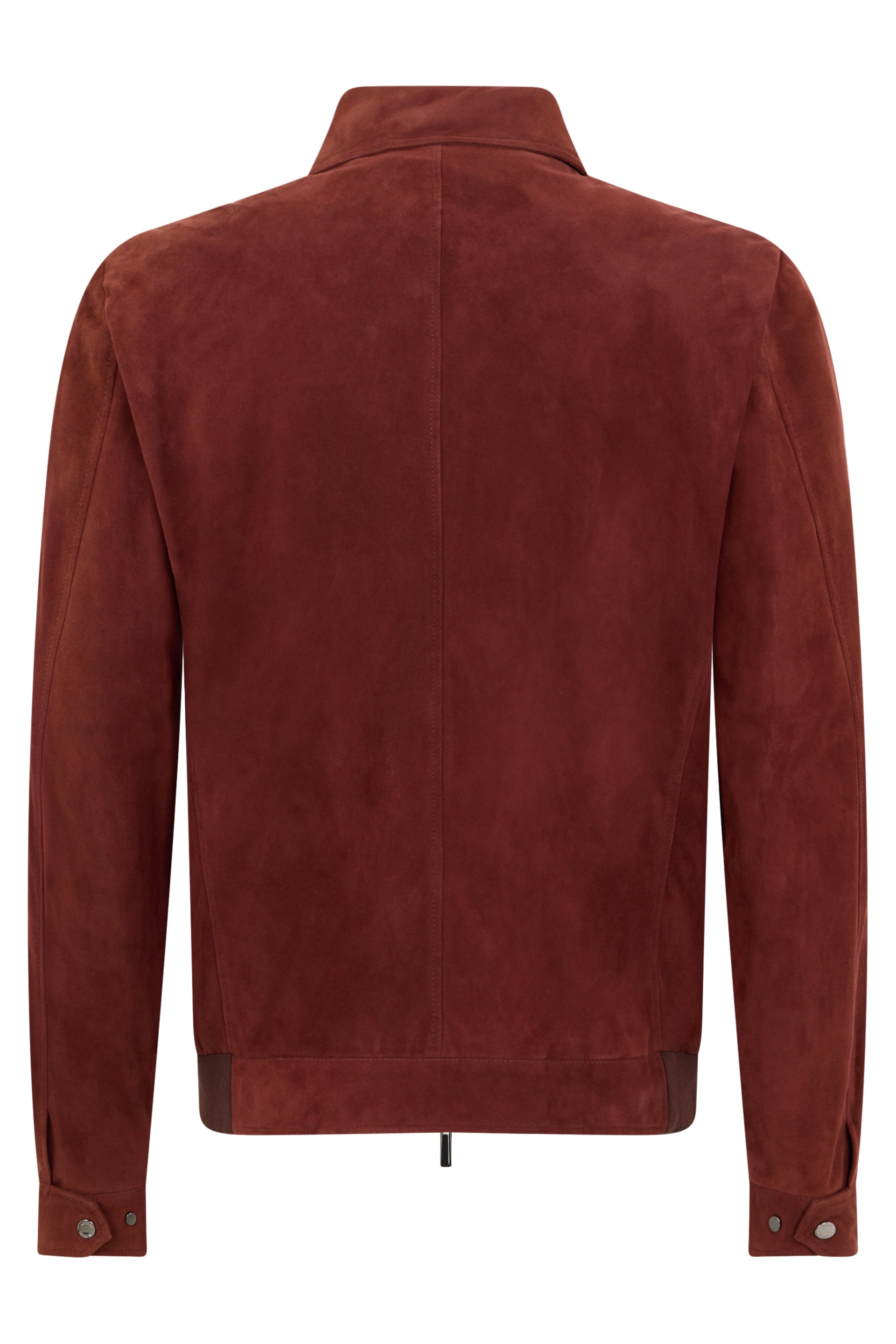Bordeaux leather jacket elegant for every occasion.