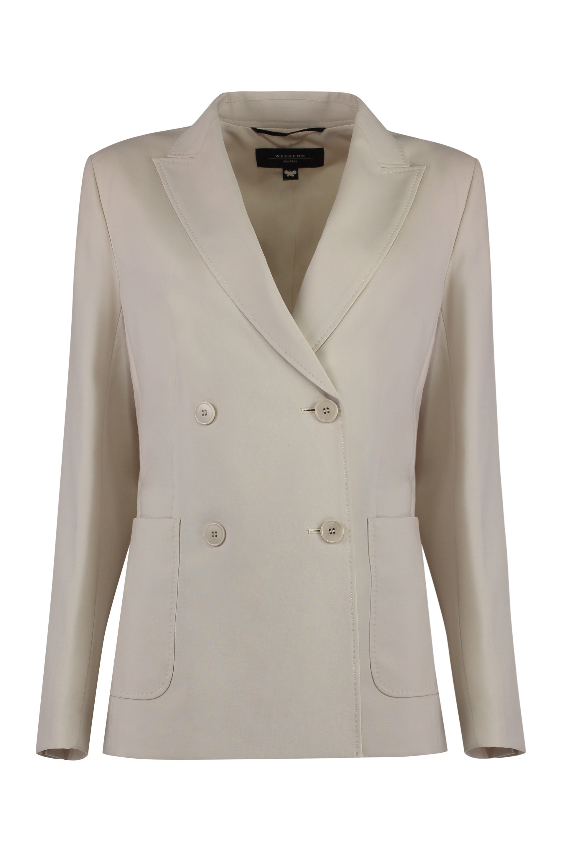 Nervoso double-breasted wool blazer
