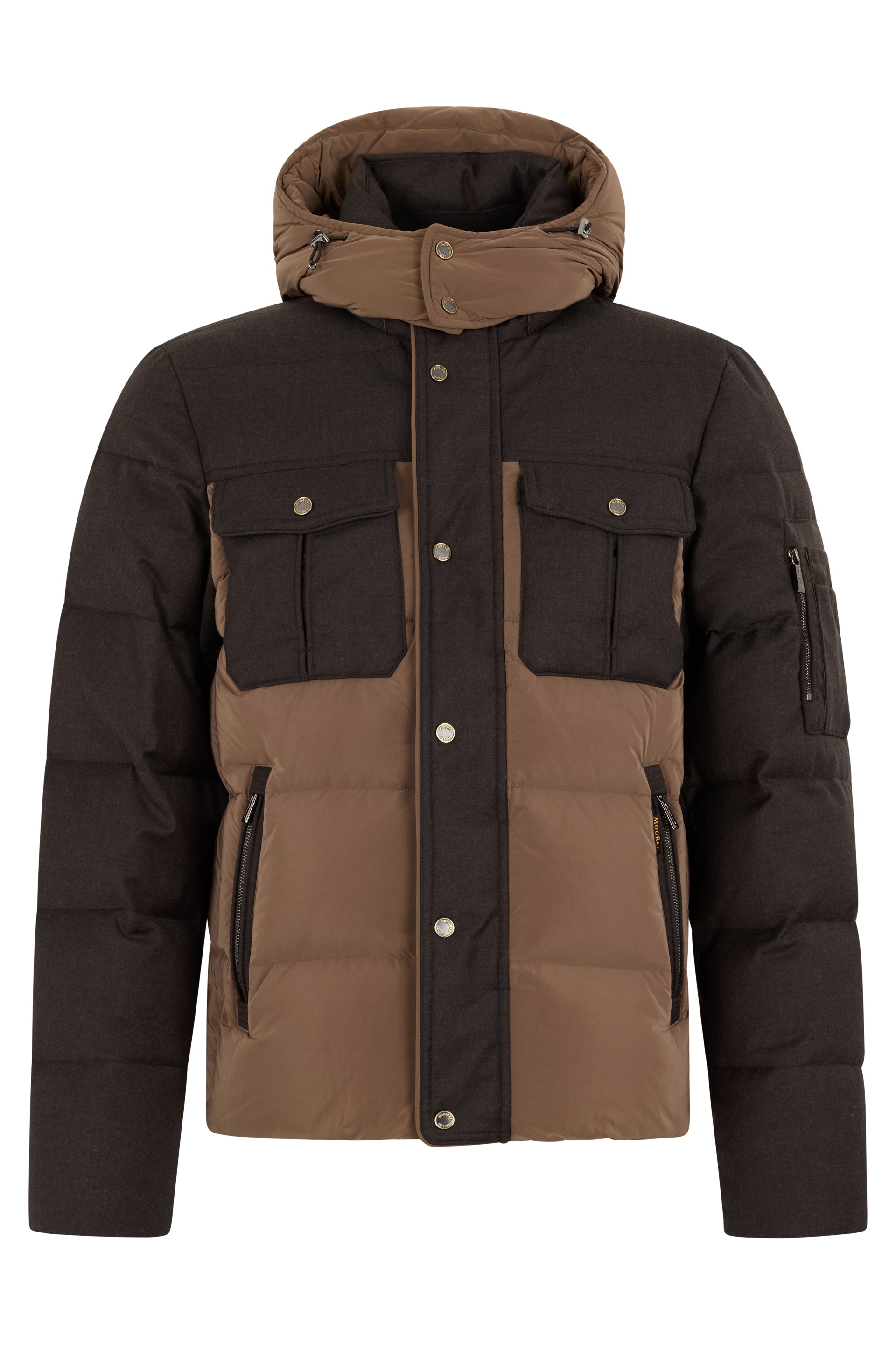 Padded jacket with hood