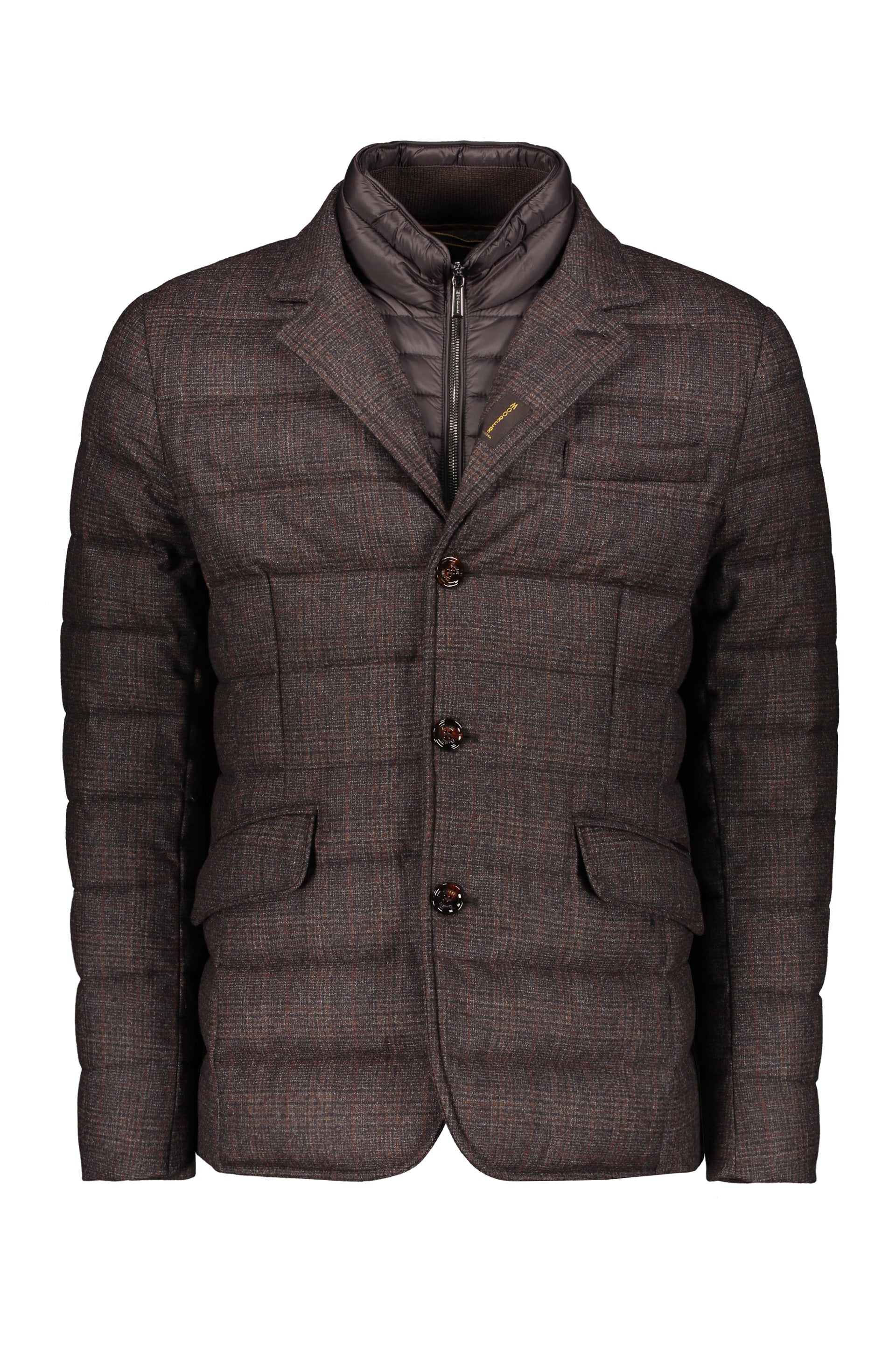 Elegant winter jacket, warm and modern