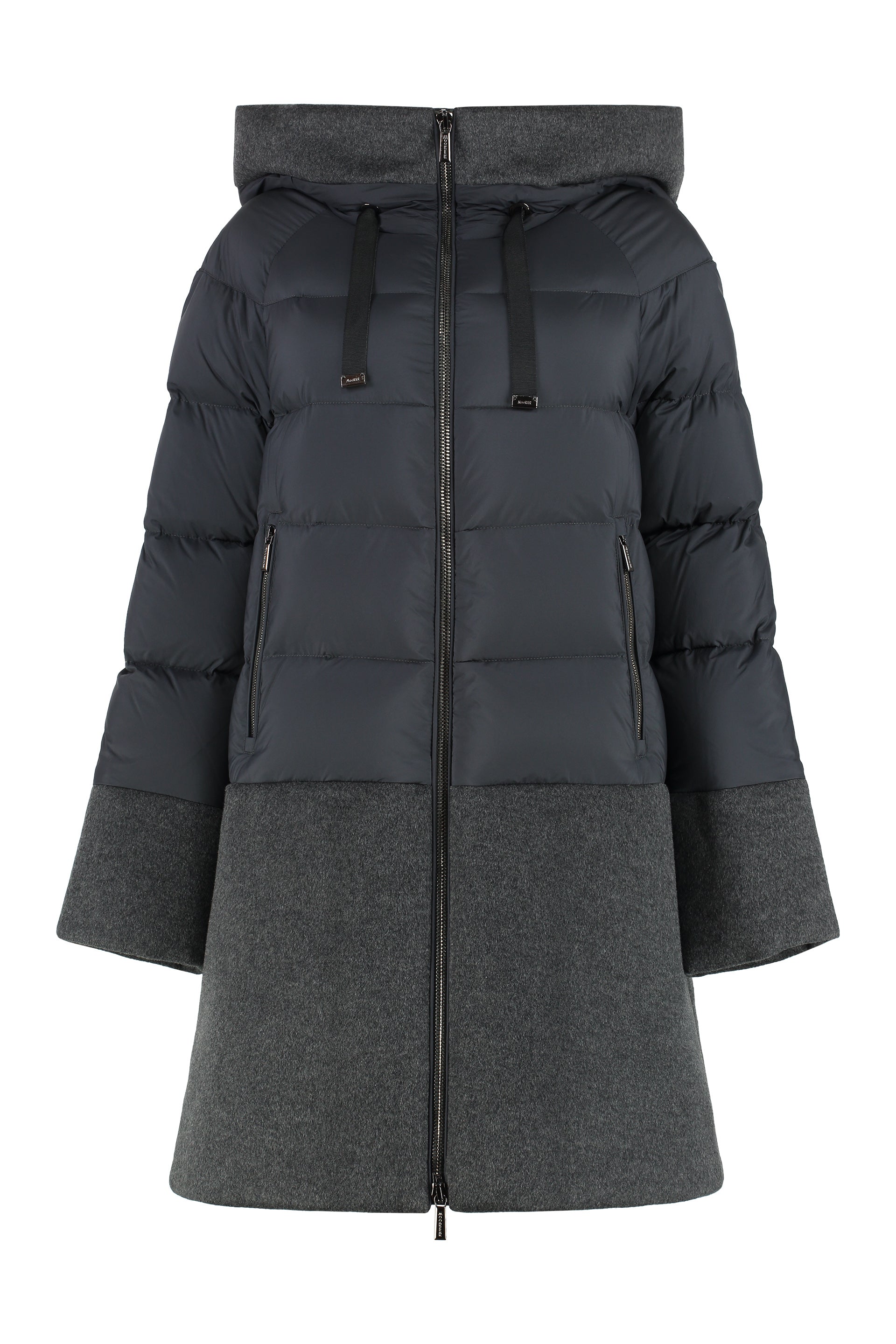 Noreya Long hooded down jacket
